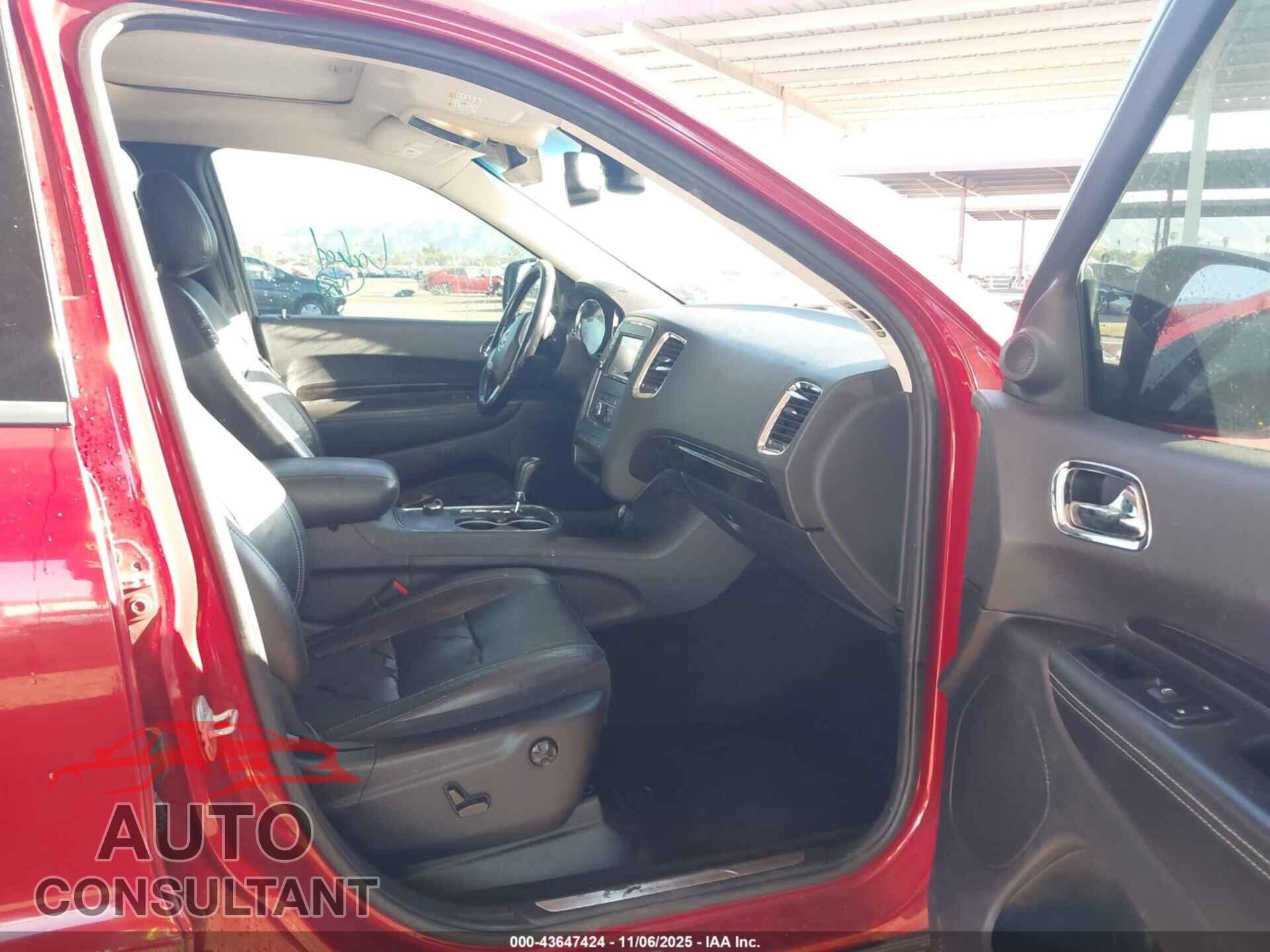 DODGE DURANGO 2011 - 1D4SE5GT6BC700228