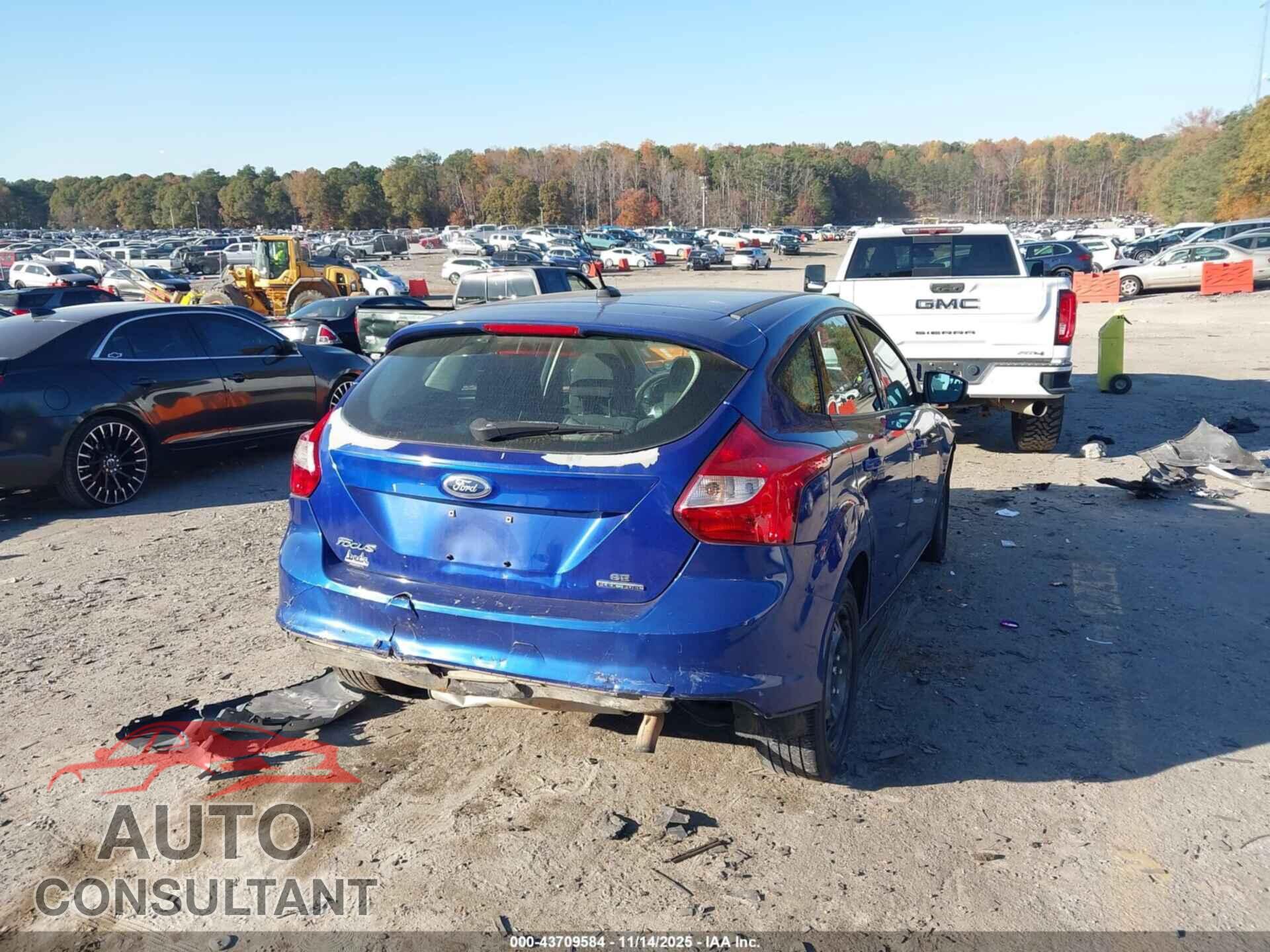 FORD FOCUS 2012 - 1FAHP3K27CL480206