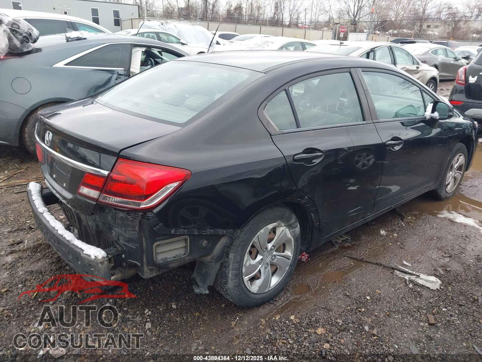 HONDA CIVIC 2013 - 19XFB2F56DE042933