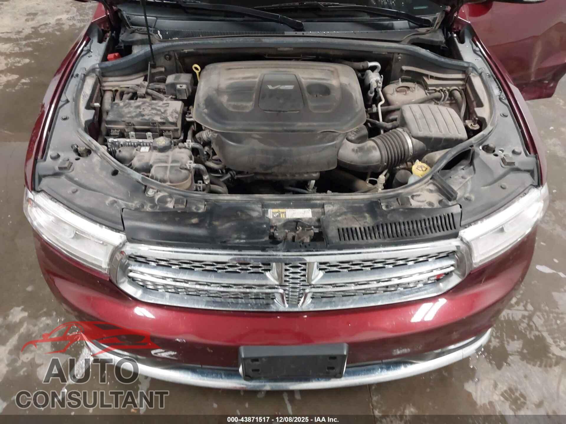 DODGE DURANGO 2017 - 1C4RDJEG6HC775310