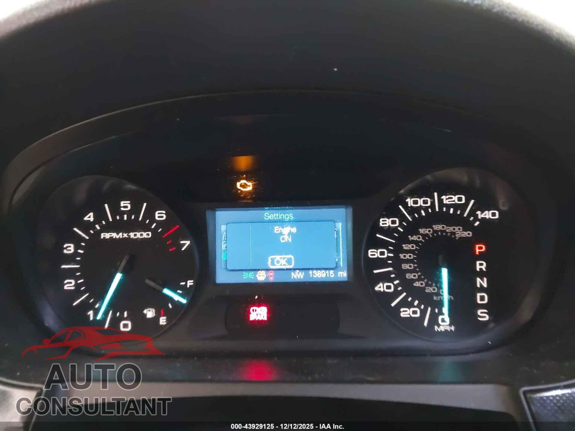 FORD EDGE 2014 - 2FMDK3GC2EBA37839