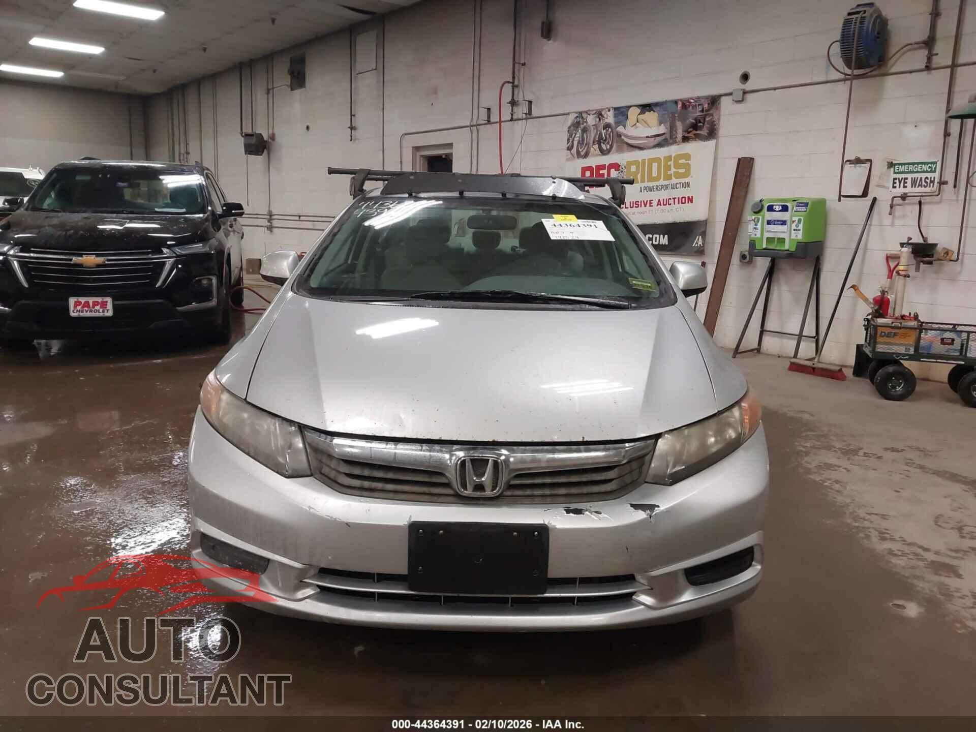 HONDA CIVIC 2012 - 19XFB2F86CE089761