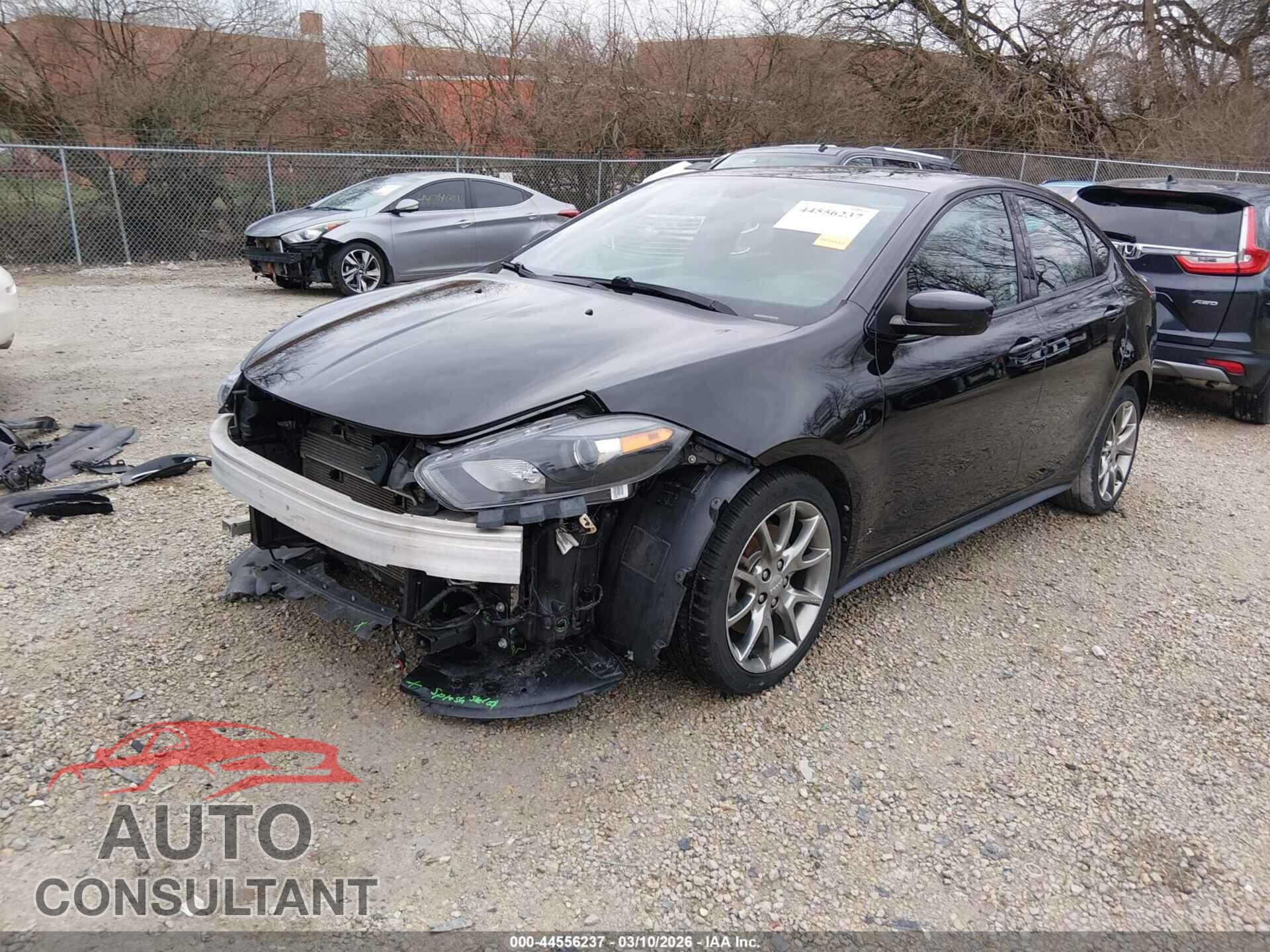 DODGE DART 2015 - 1C3CDFBB0FD242988