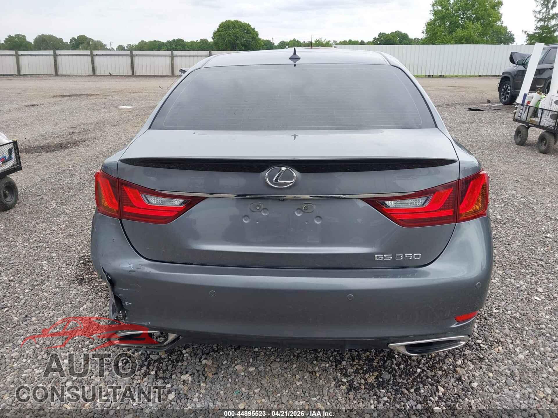 LEXUS GS 350 2013 - JTHBE1BL6D5027718