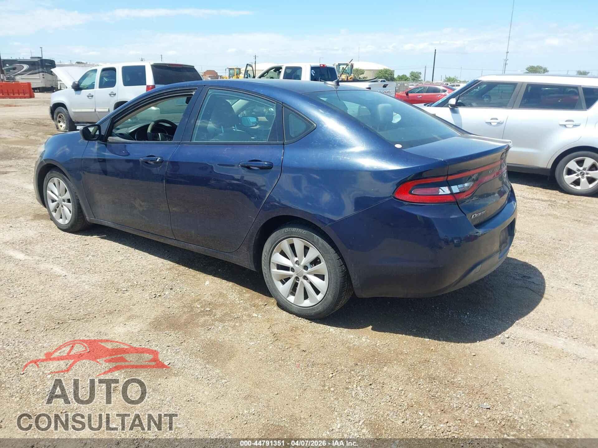 DODGE DART 2014 - 1C3CDFBB2ED742388