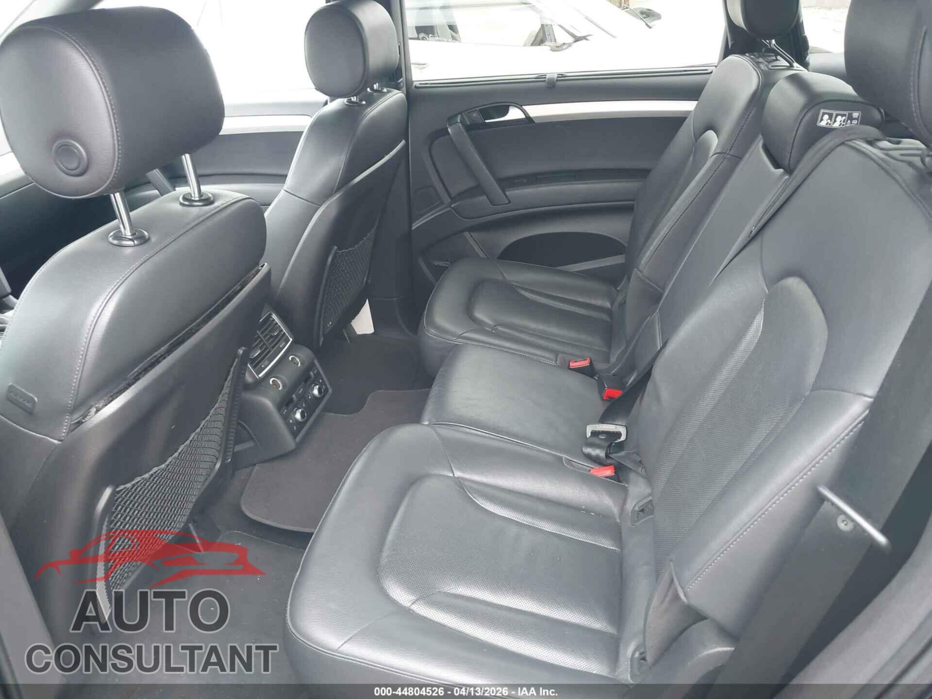 AUDI Q7 2011 - WA1DGAFE3BD001946