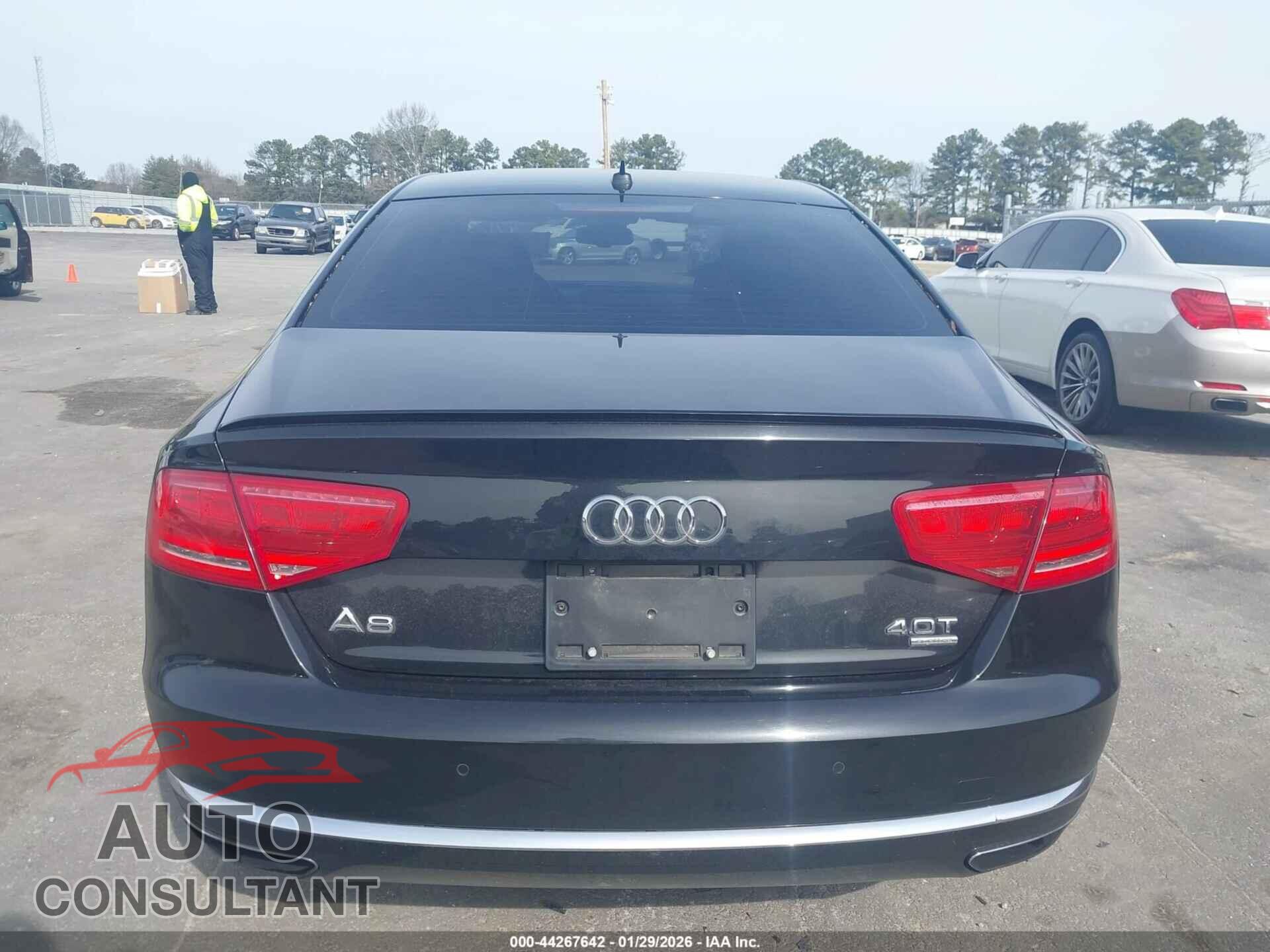 AUDI A8 2013 - WAUA2AFD5DN034438