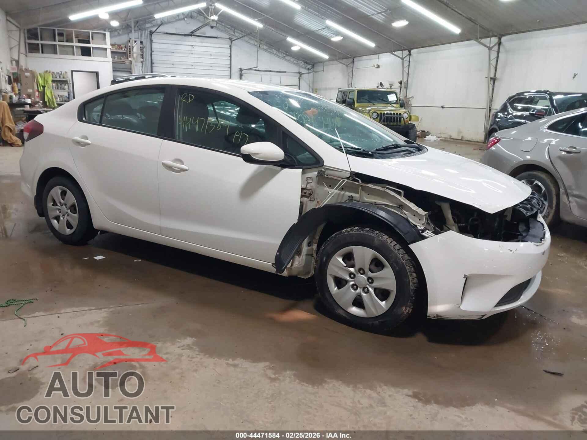 KIA FORTE 2017 - 3KPFK4A78HE129193