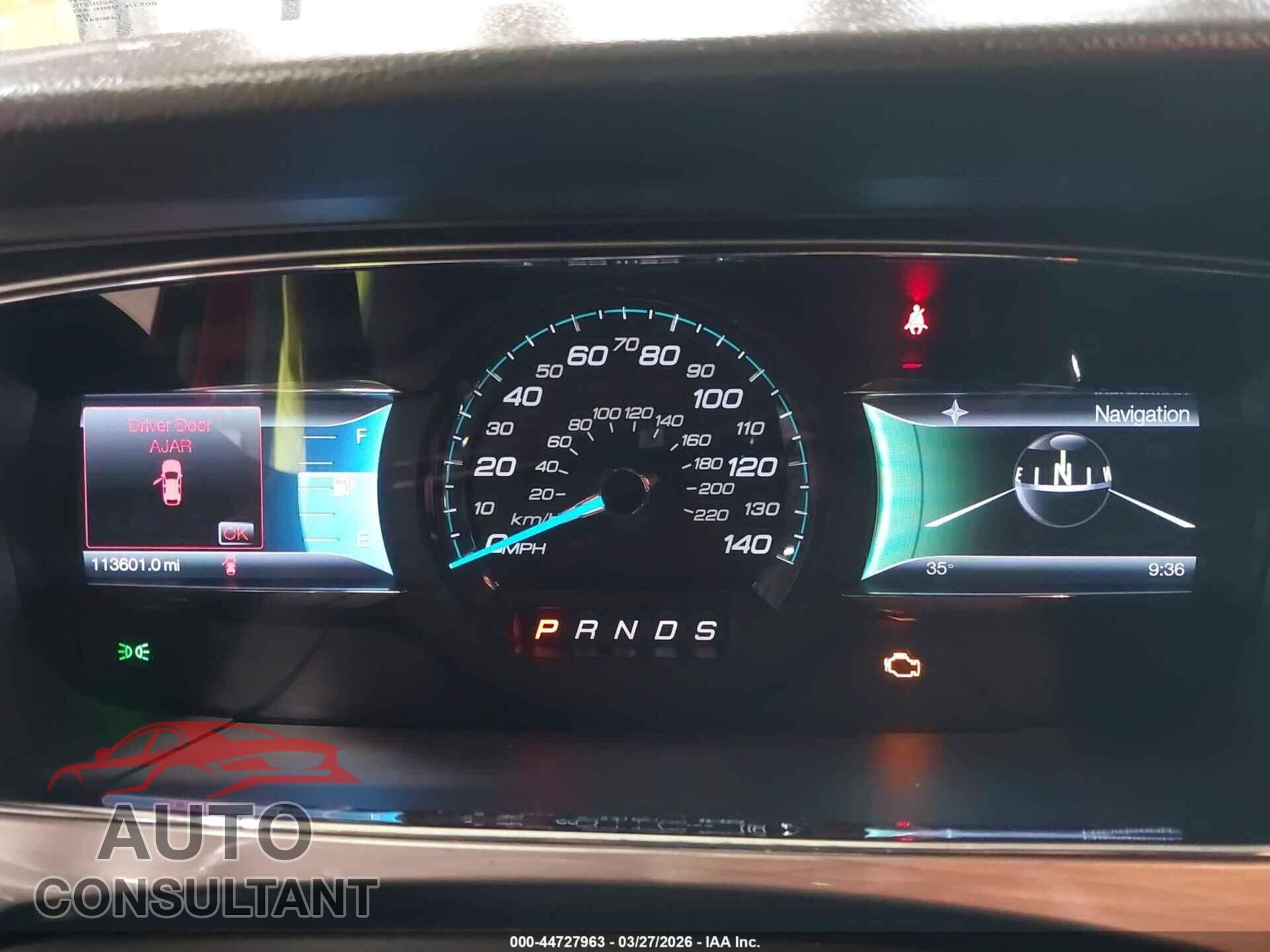 FORD TAURUS 2013 - 1FAHP2E87DG152109