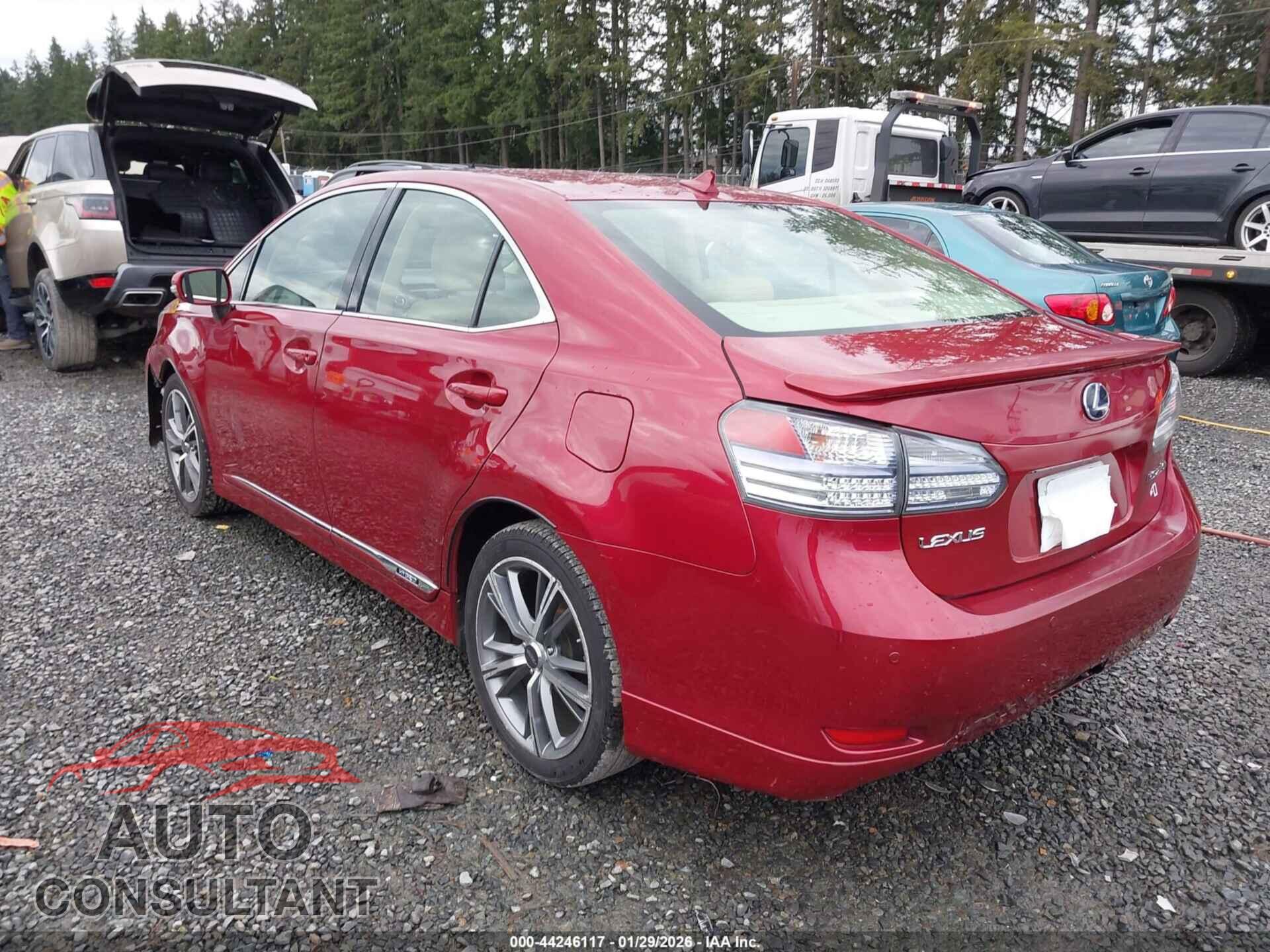 LEXUS HS 2010 - JTHBB1BA5A2002913