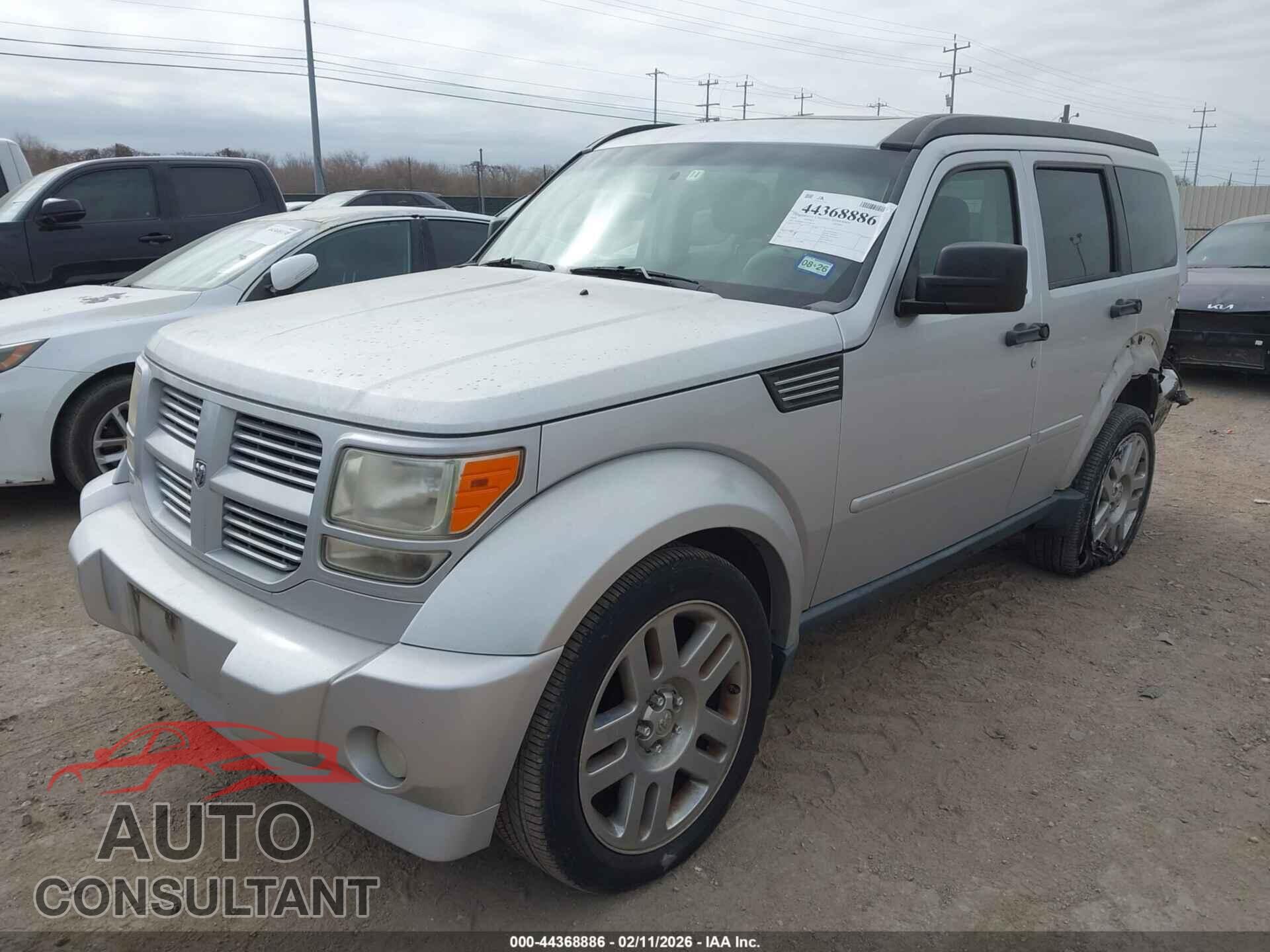 DODGE NITRO 2010 - 1D4PT5GX1AW108750
