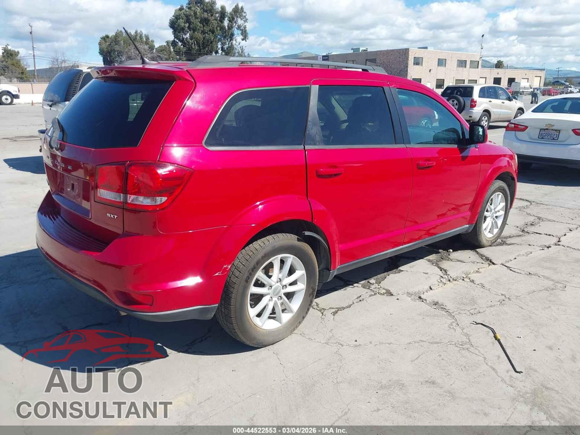 DODGE JOURNEY 2015 - 3C4PDCBB9FT560727