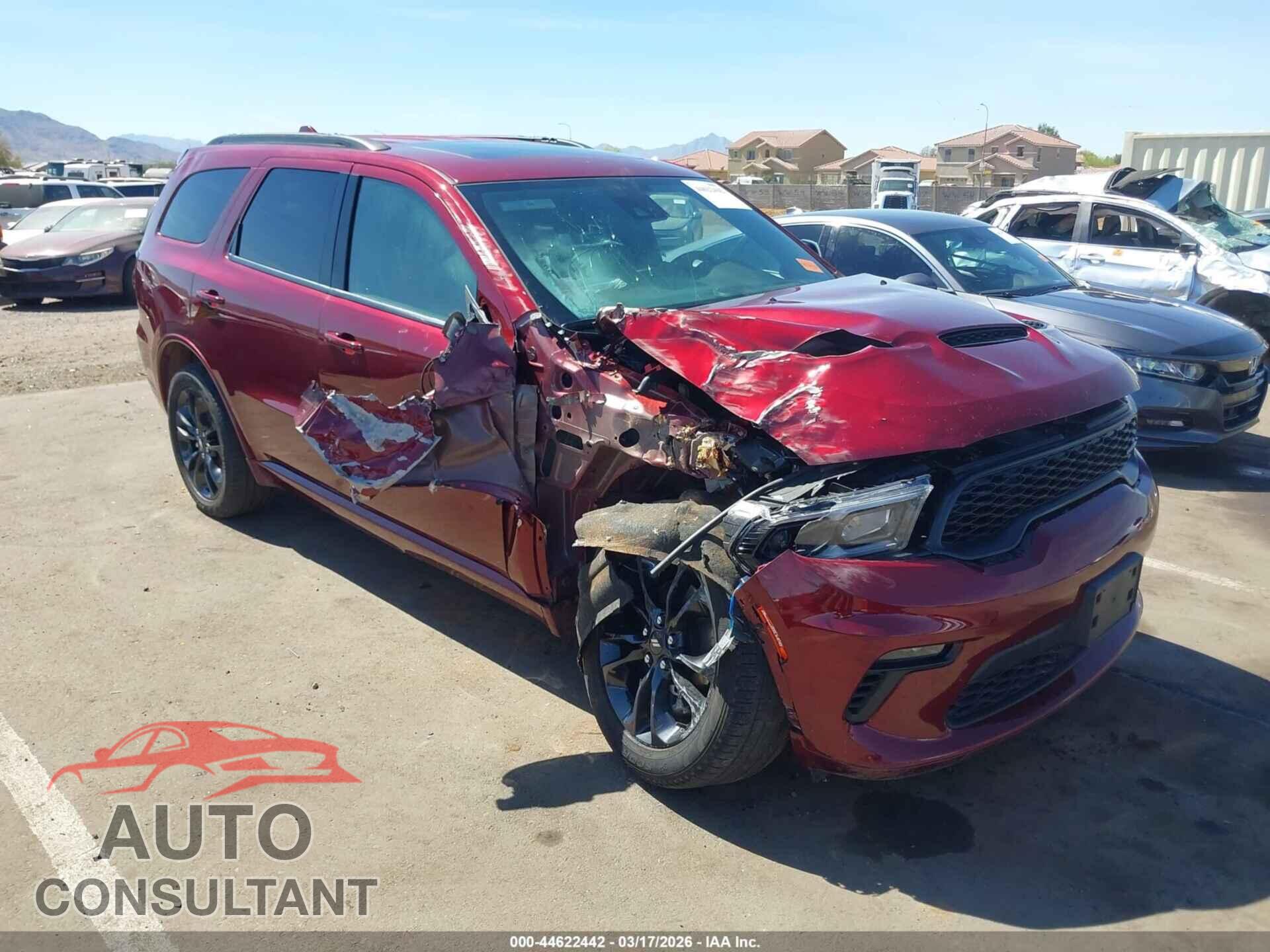 DODGE DURANGO 2022 - 1C4RDJDG6NC105754