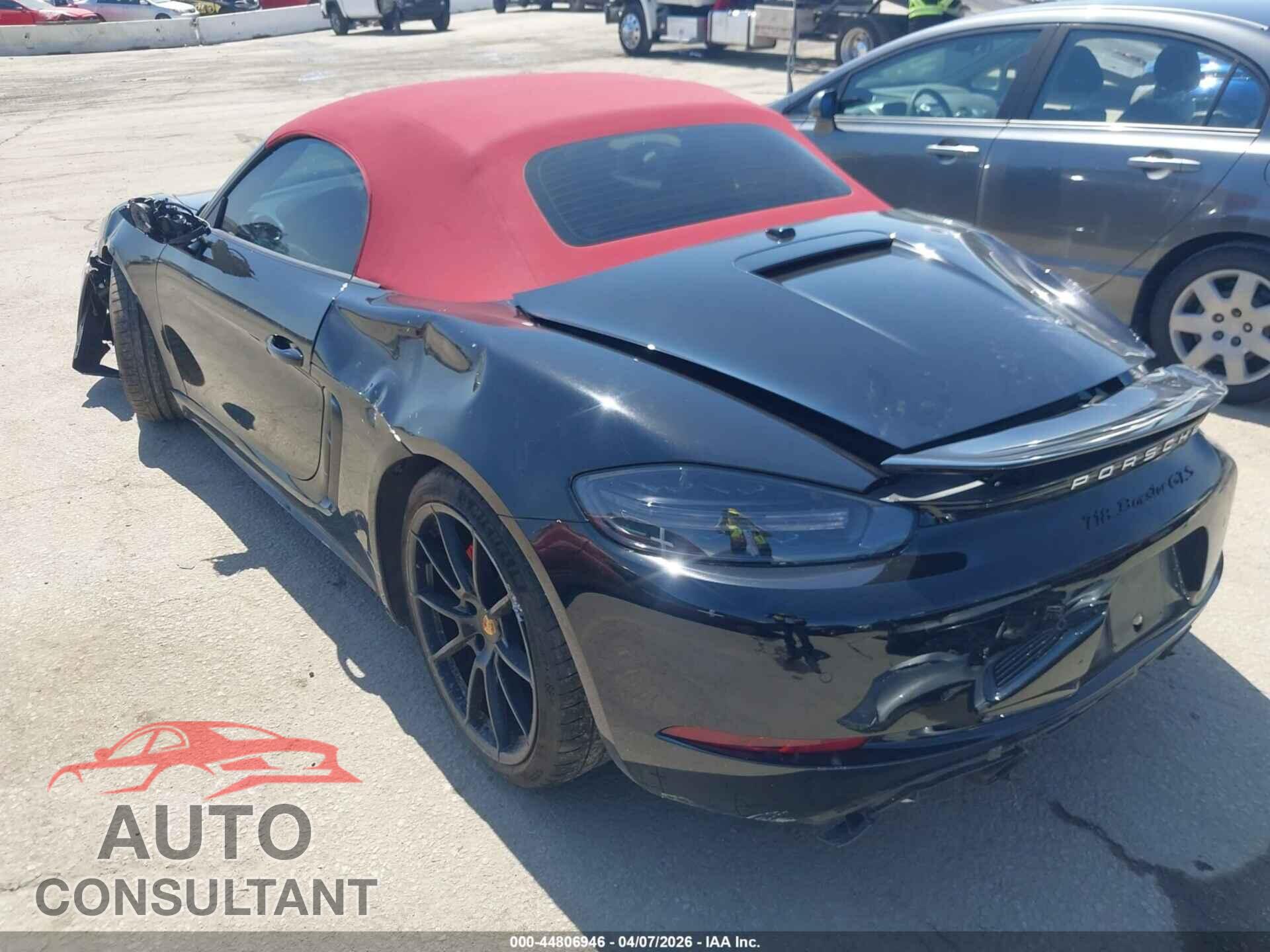 PORSCHE BOXSTER 2022 - WP0CD2A83NS228569