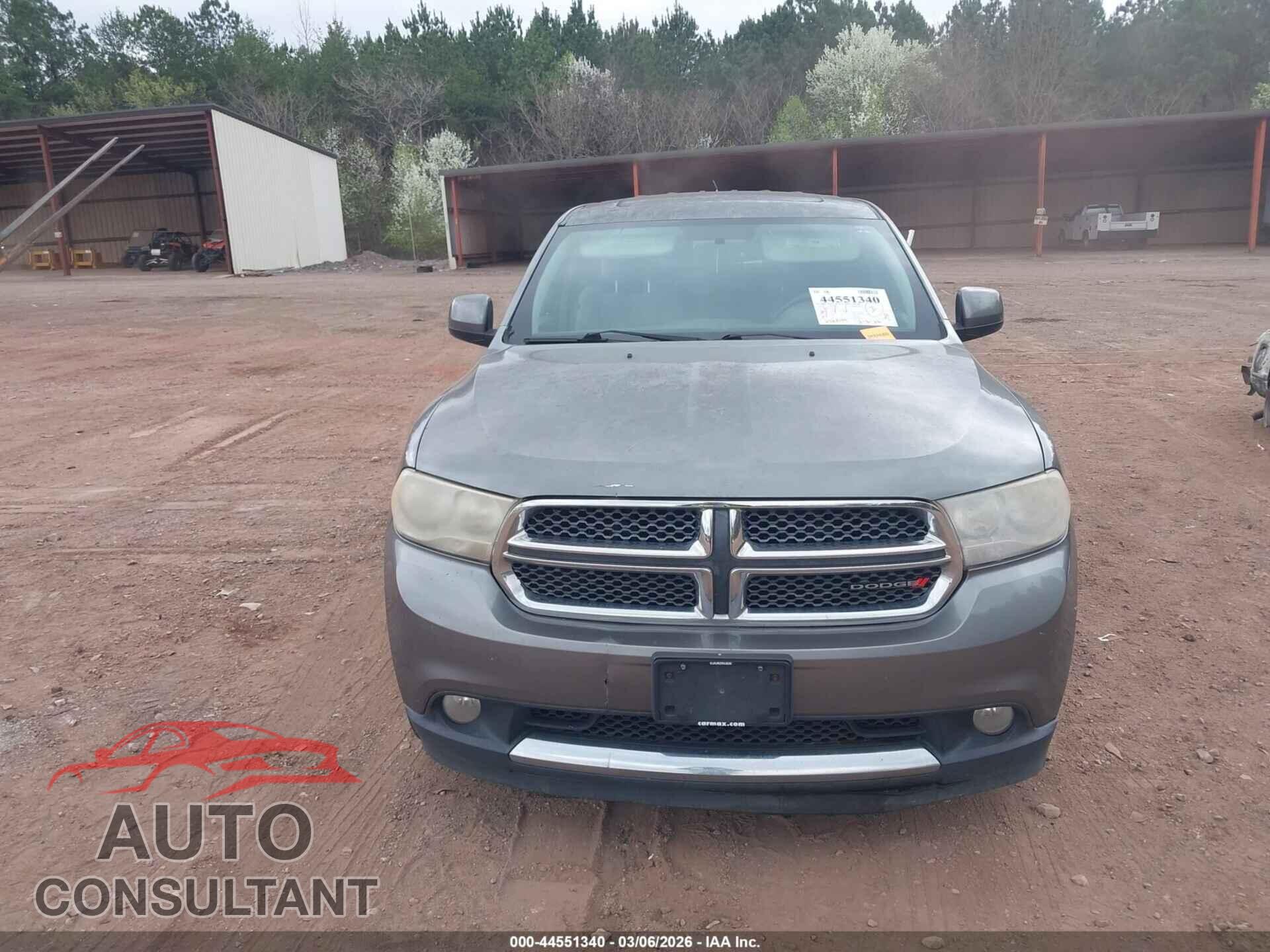 DODGE DURANGO 2013 - 1C4RDJAG8DC540441