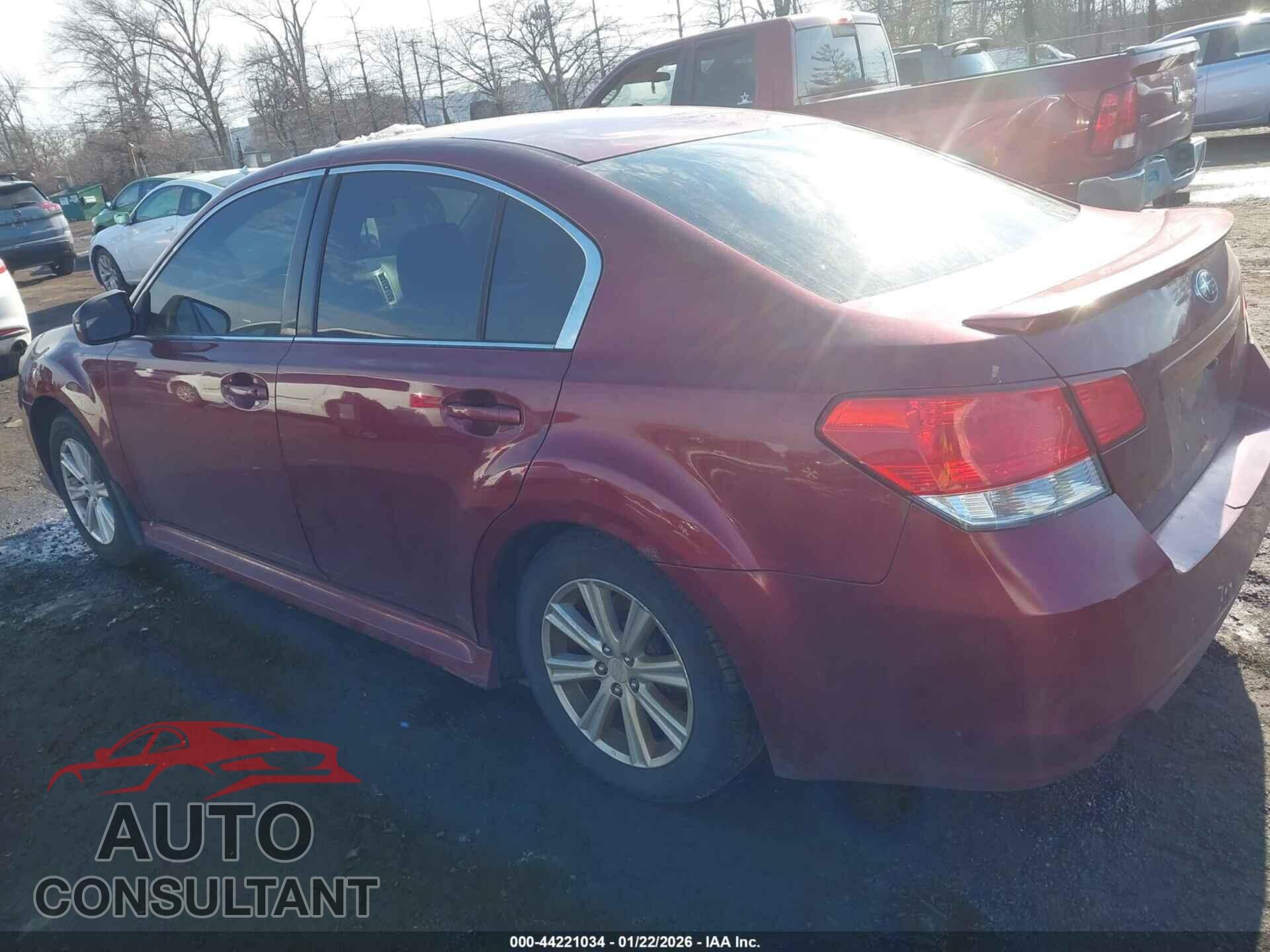 SUBARU LEGACY 2012 - 4S3BMBC65C3036603