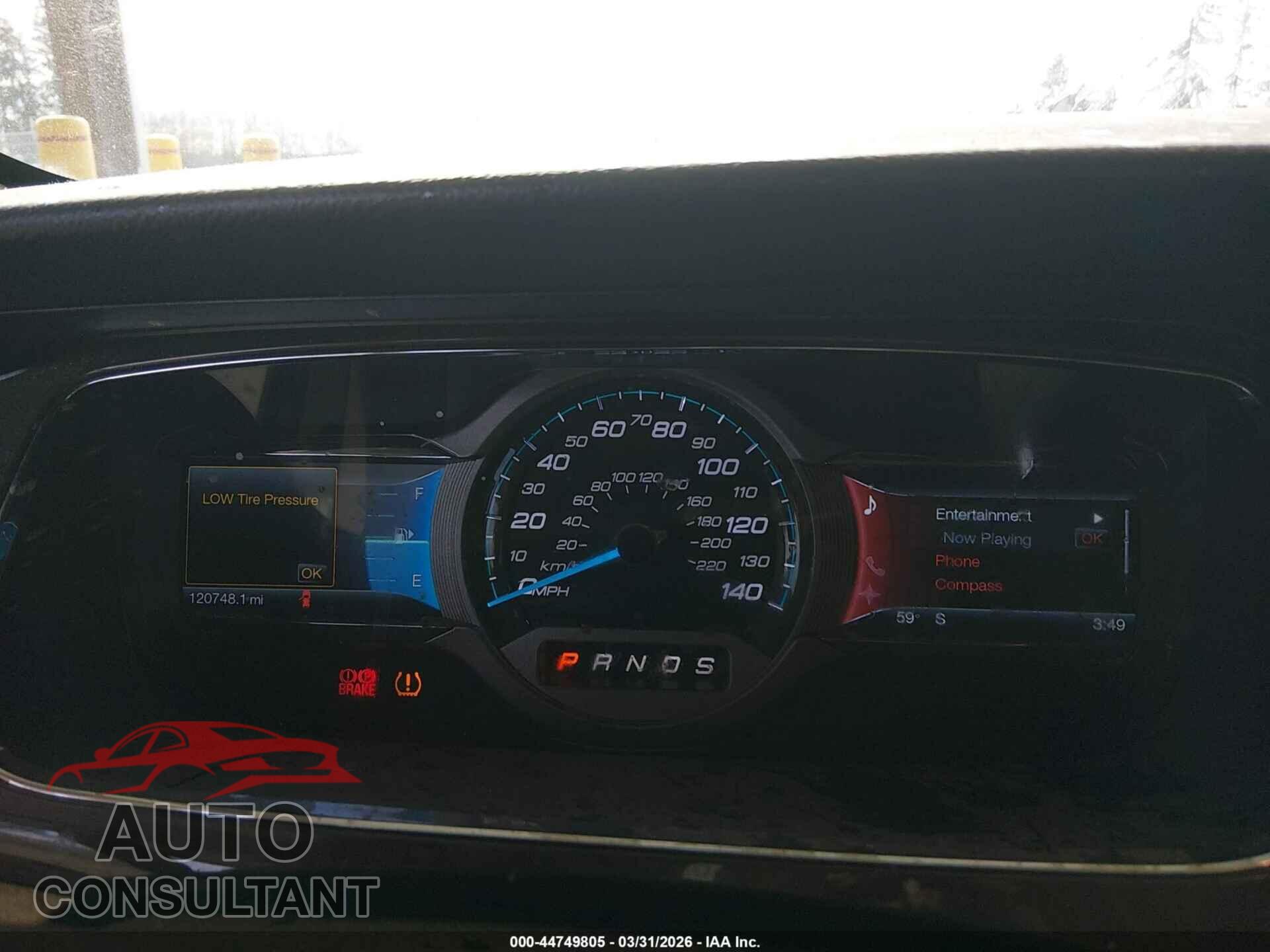 FORD TAURUS 2013 - 1FAHP2F85DG232507