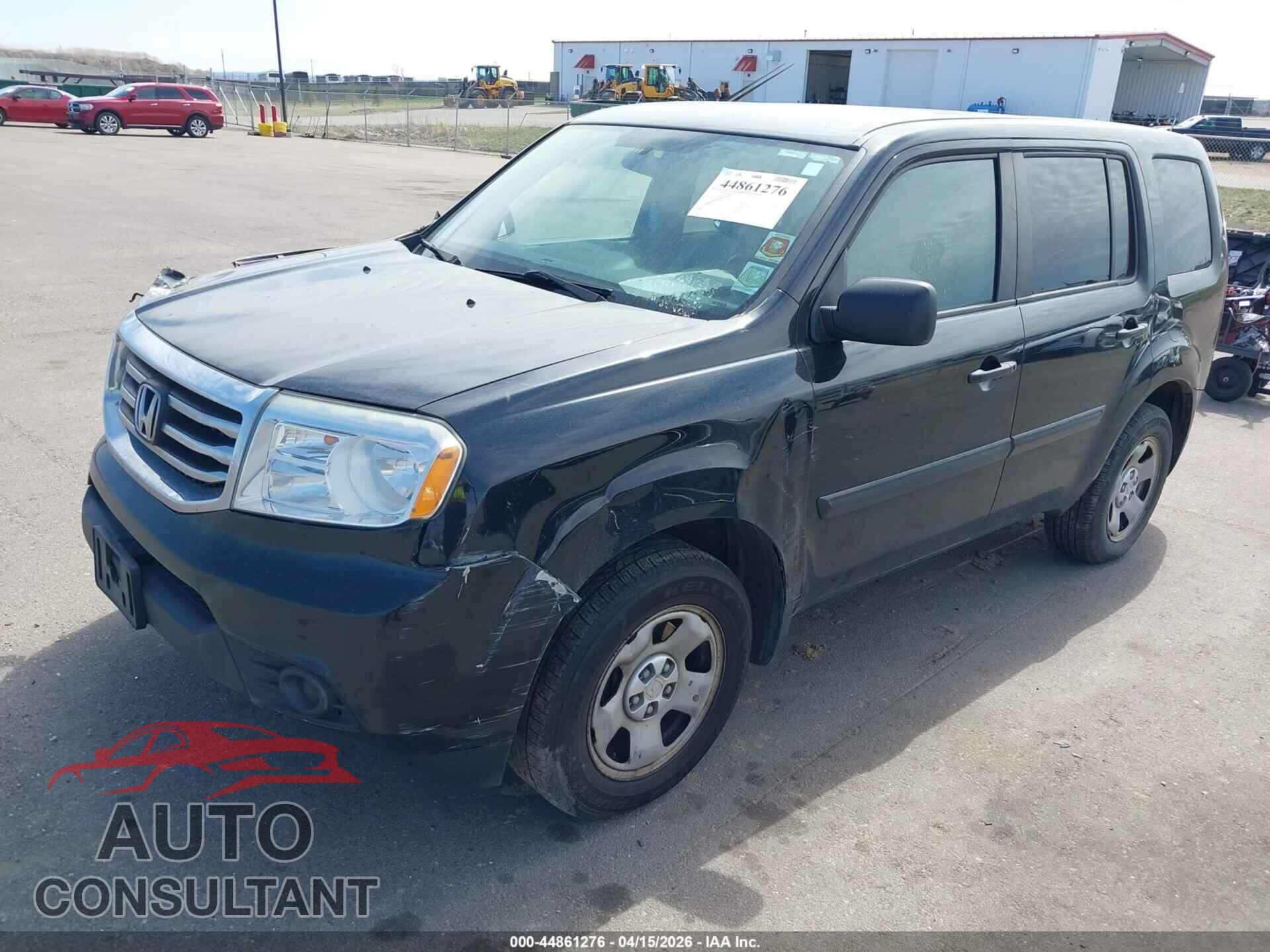 HONDA PILOT 2013 - 5FNYF4H29DB051275