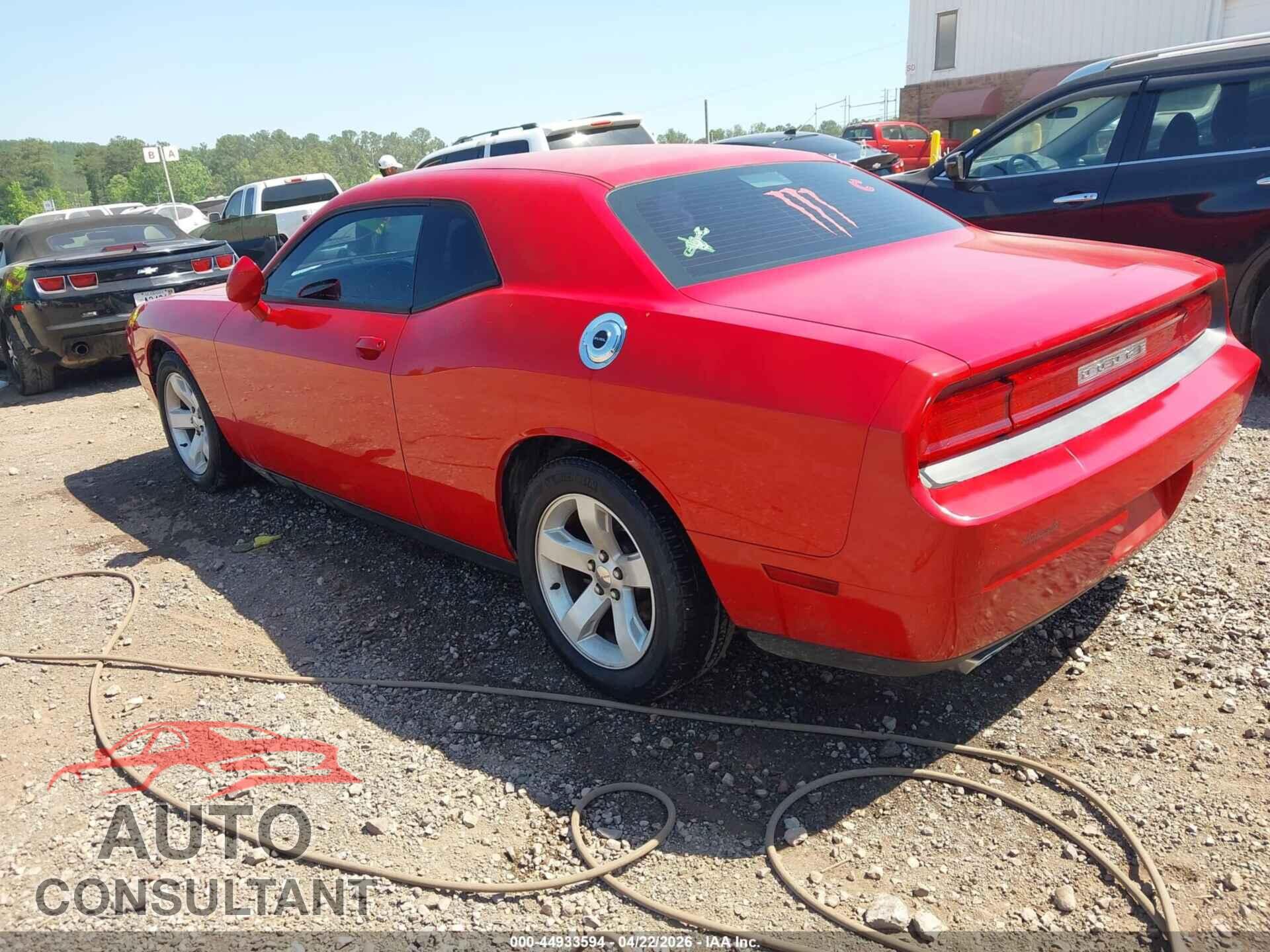 DODGE CHALLENGER 2012 - 2C3CDYAG3CH246606