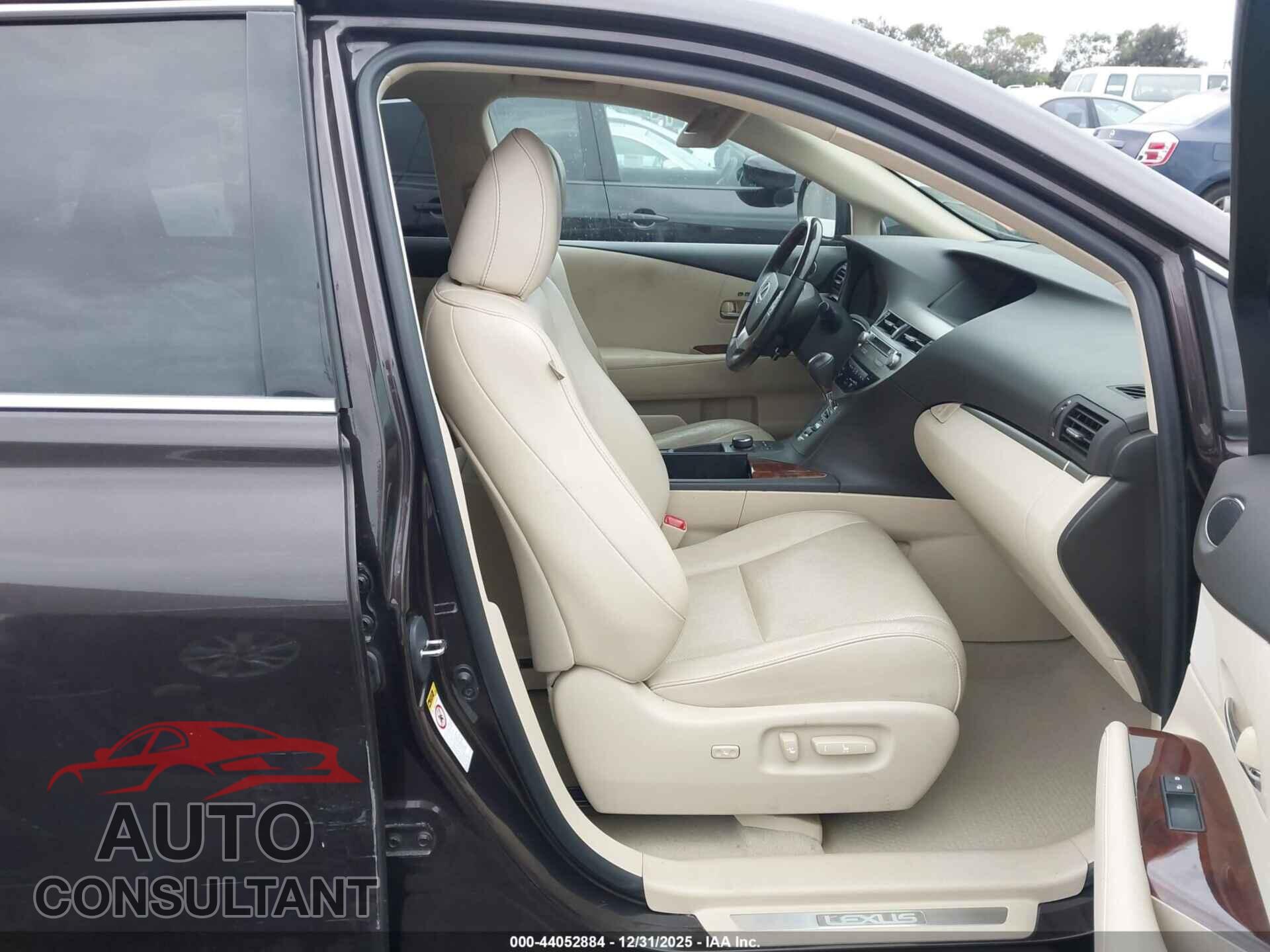 LEXUS RX 350 2013 - 2T2ZK1BA6DC113746