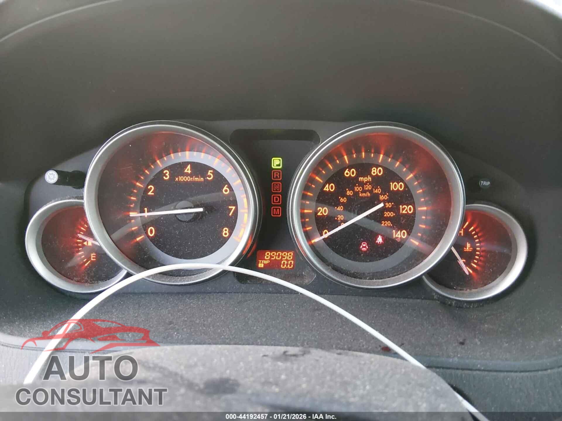 MAZDA CX-9 2012 - JM3TB2BA0C0339278