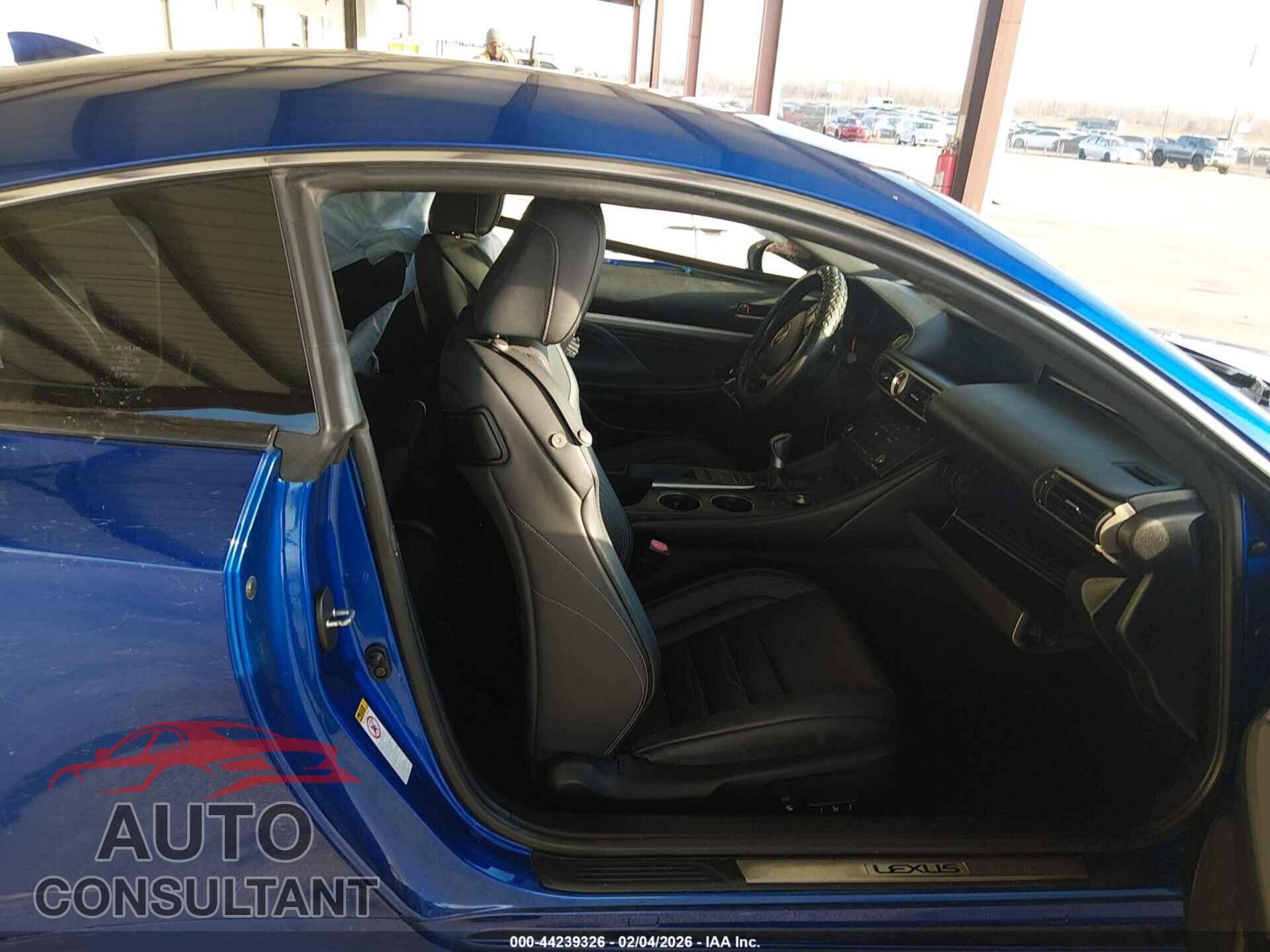 LEXUS RC 350 2015 - JTHHE5BC8F5006258