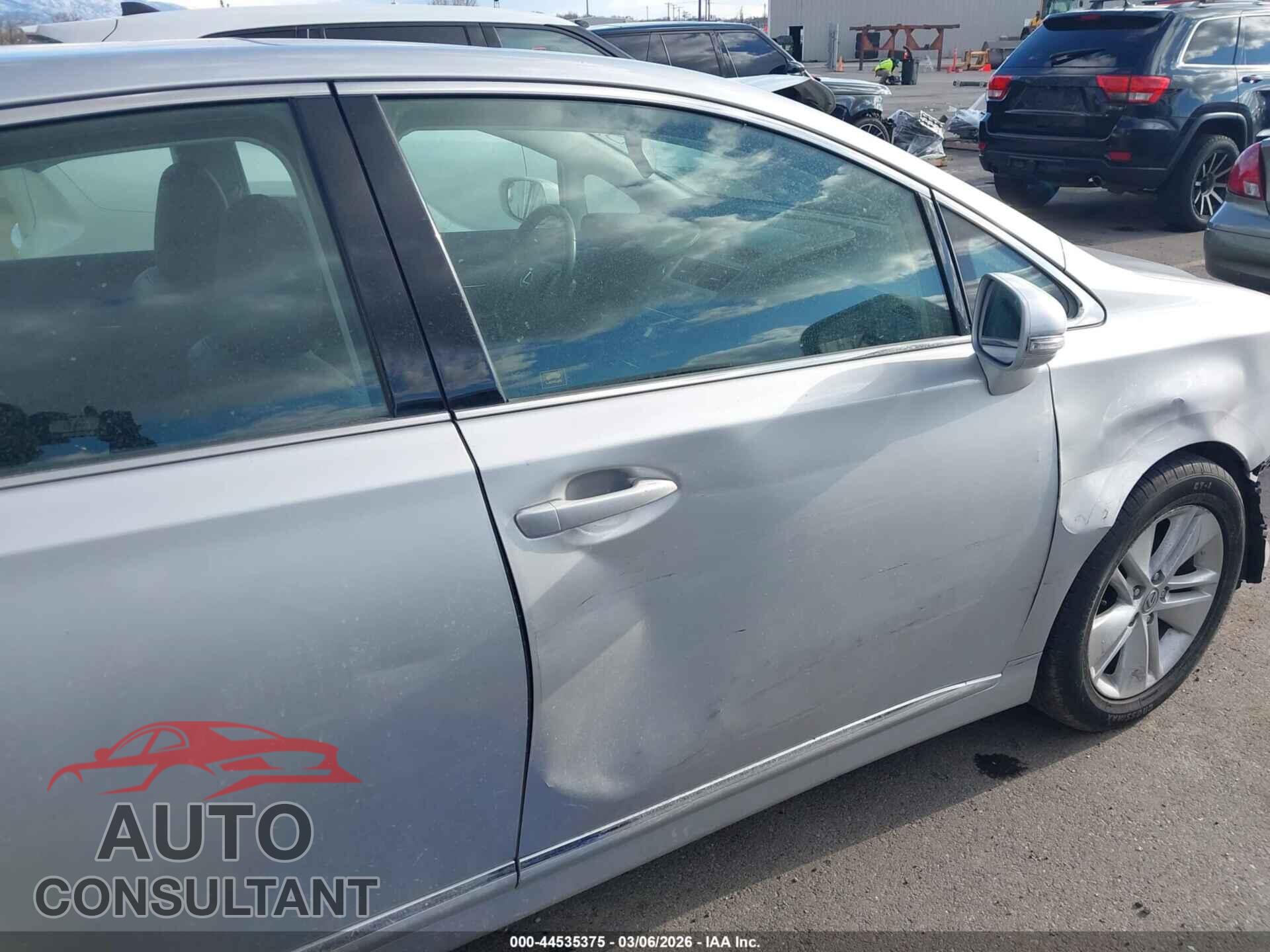 LEXUS HS 250H 2010 - JTHBB1BAXA2016211
