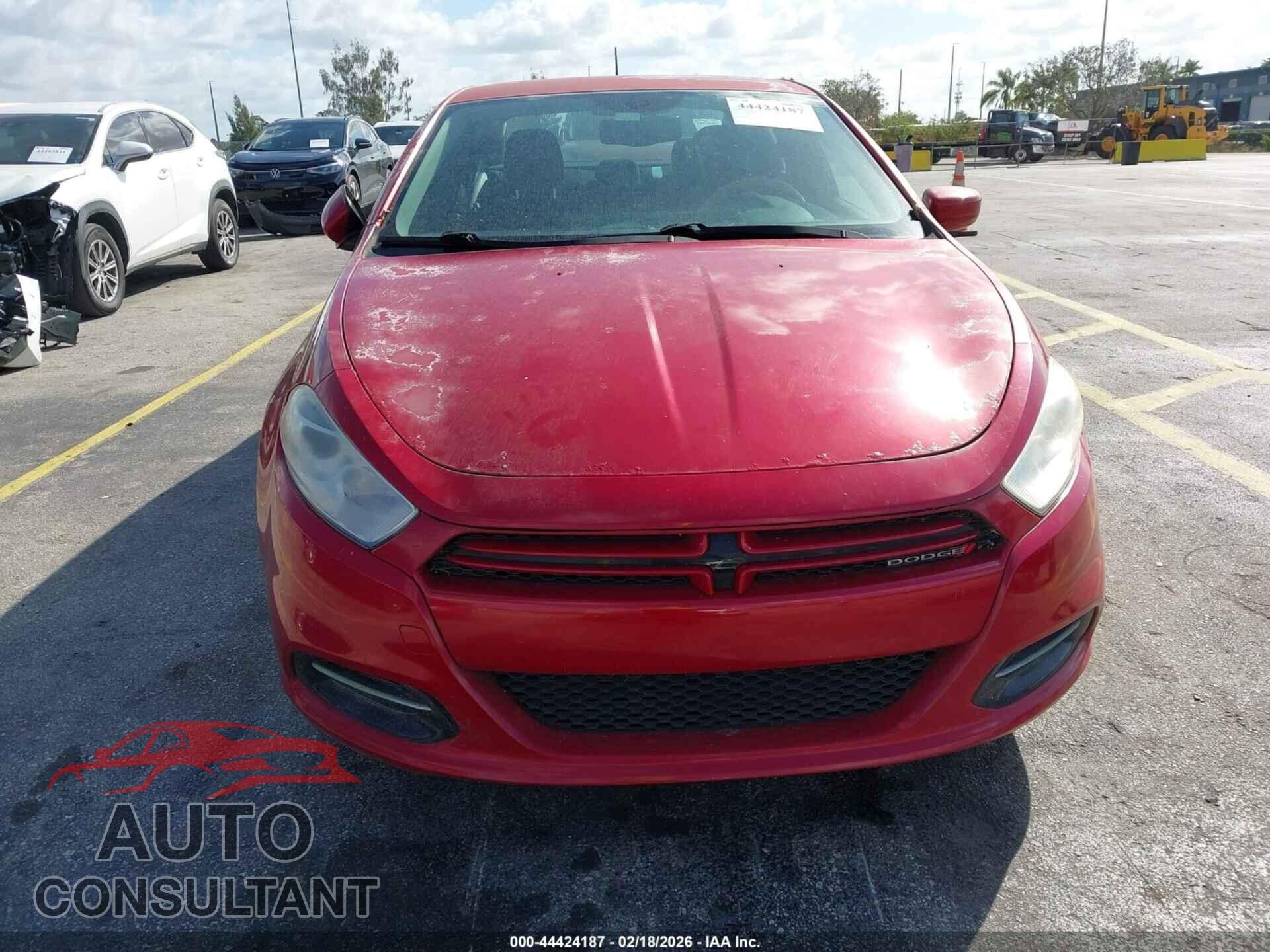 DODGE DART 2013 - 1C3CDFBH5DD252000