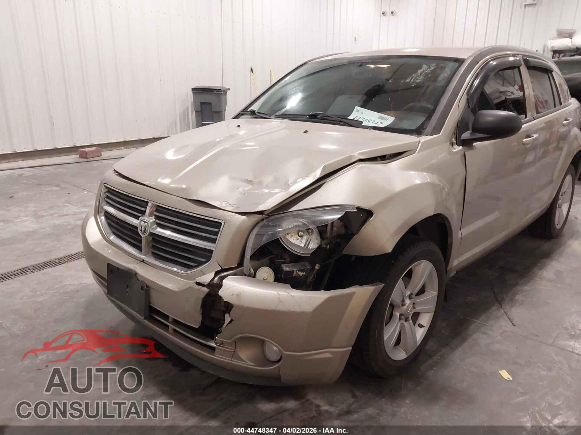 DODGE CALIBER 2010 - 1B3CB3HA4AD638916