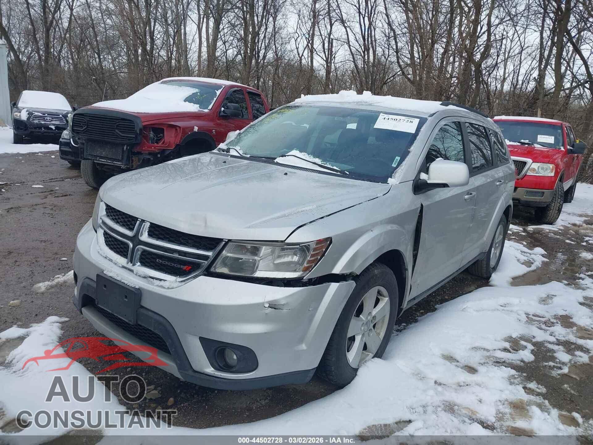 DODGE JOURNEY 2012 - 3C4PDCBG7CT391234