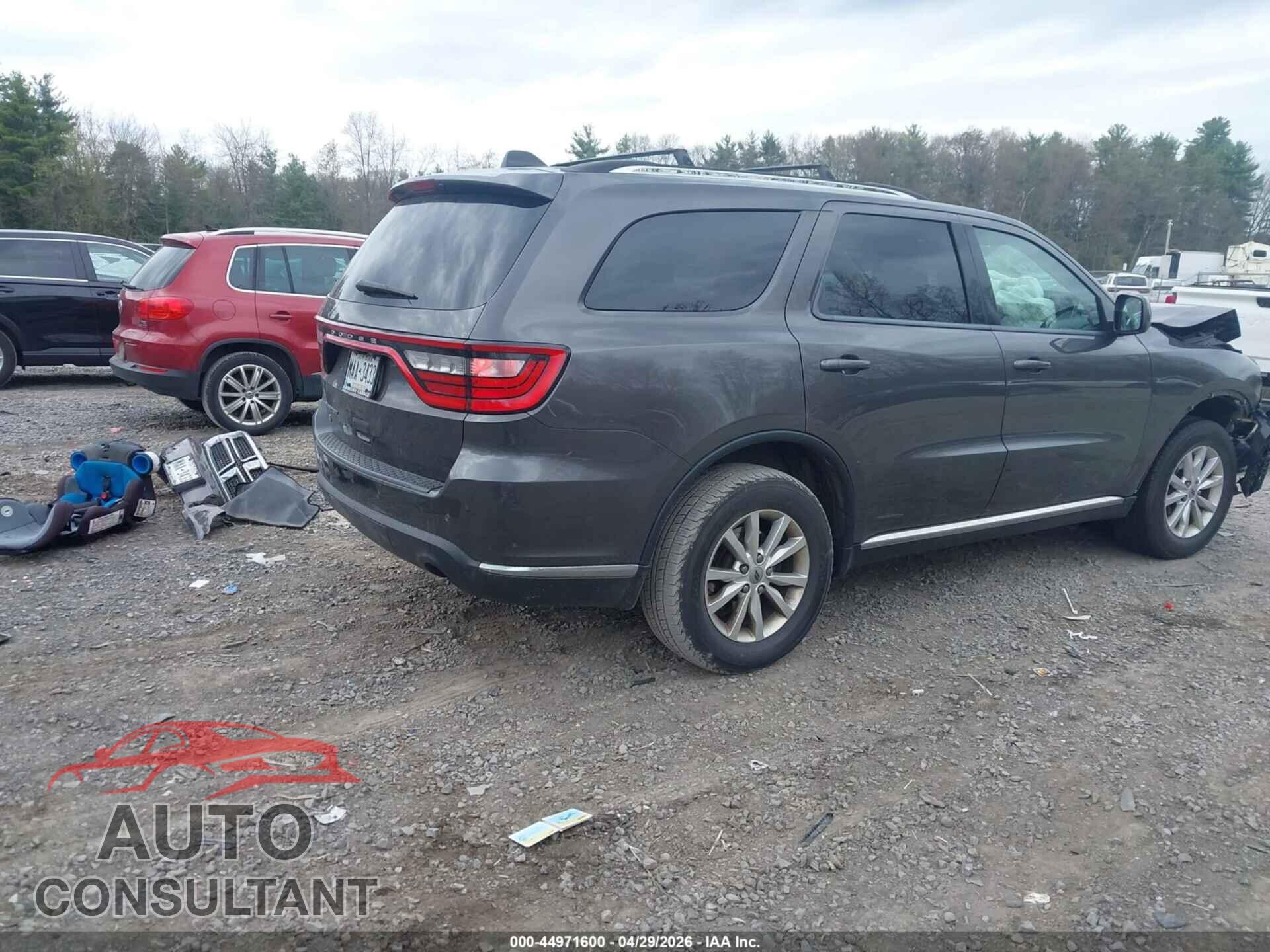 DODGE DURANGO 2019 - 1C4RDJAG0KC848510