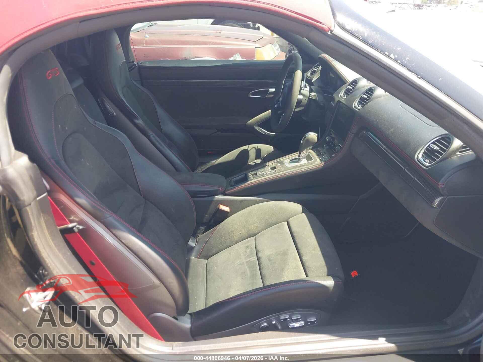 PORSCHE BOXSTER 2022 - WP0CD2A83NS228569
