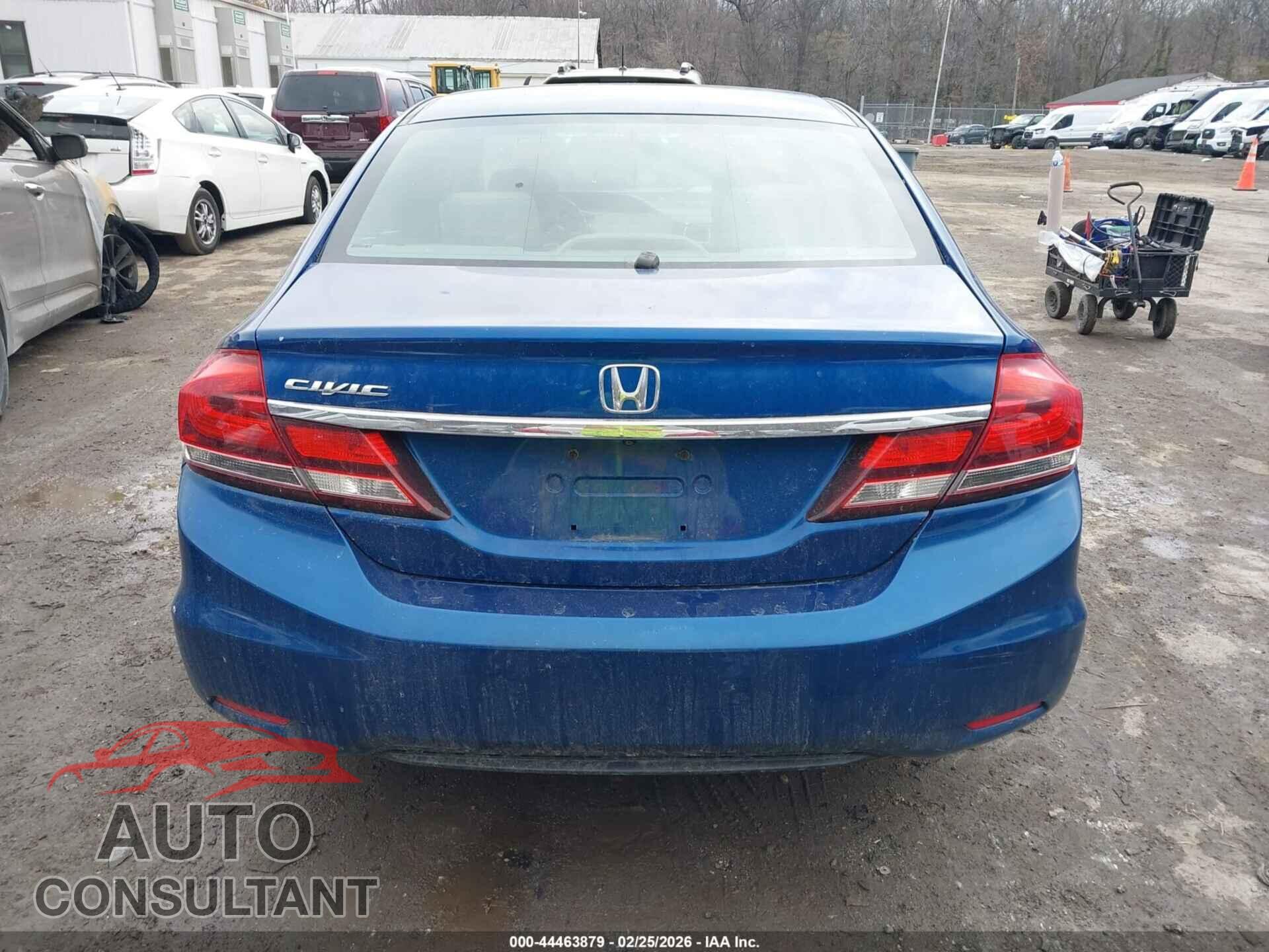 HONDA CIVIC 2013 - 19XFB2F89DE282925