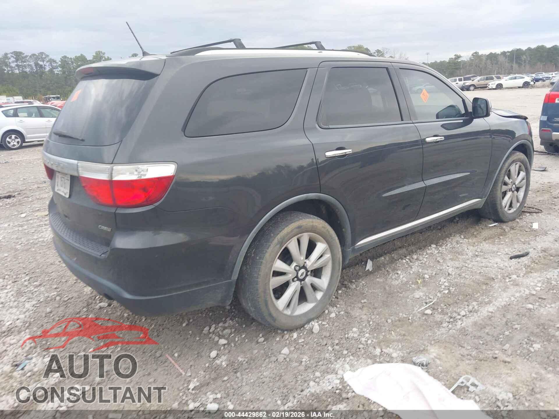 DODGE DURANGO 2011 - 1D4RE4GG4BC664745
