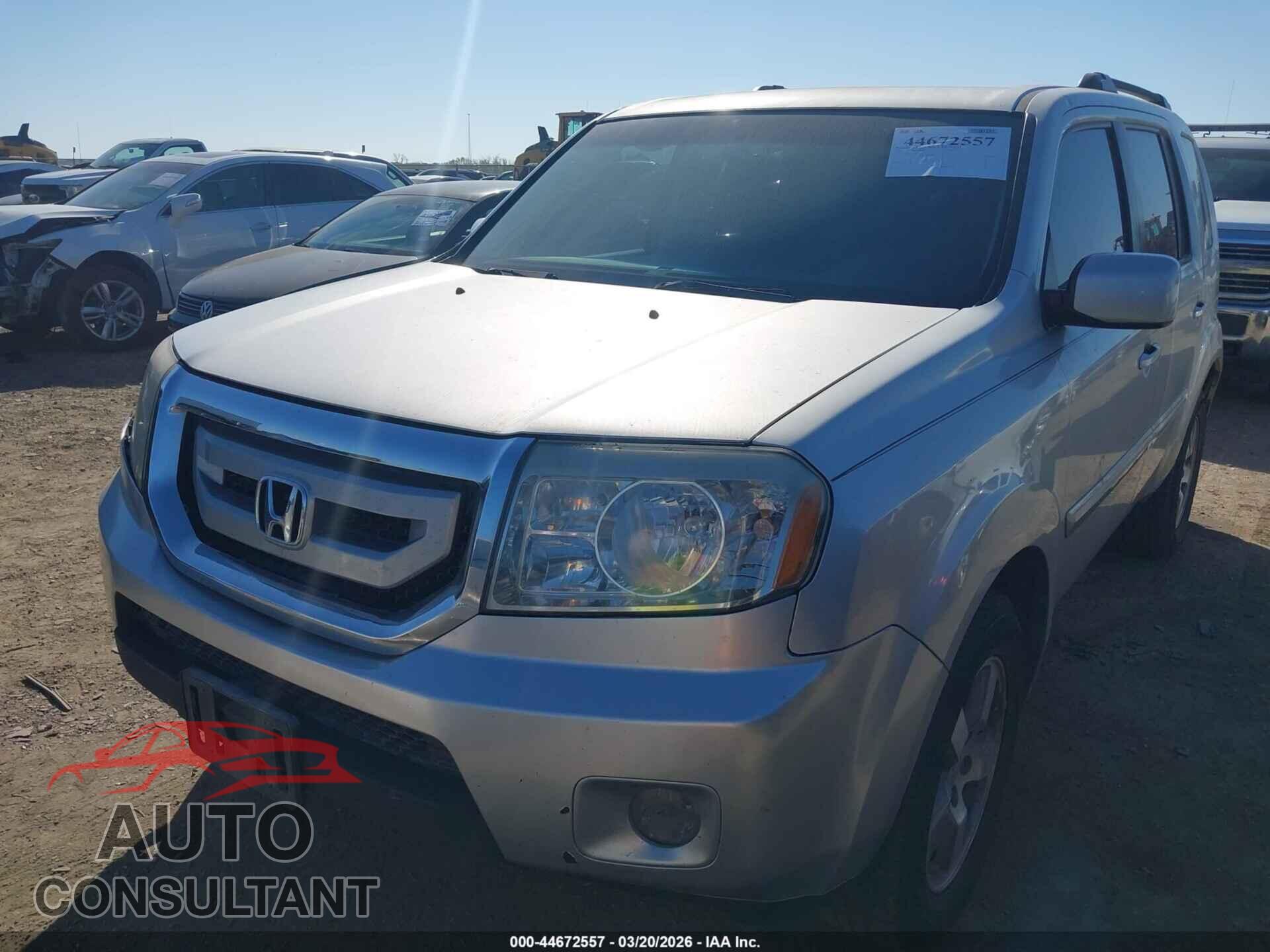 HONDA PILOT 2011 - 5FNYF3H47BB055236