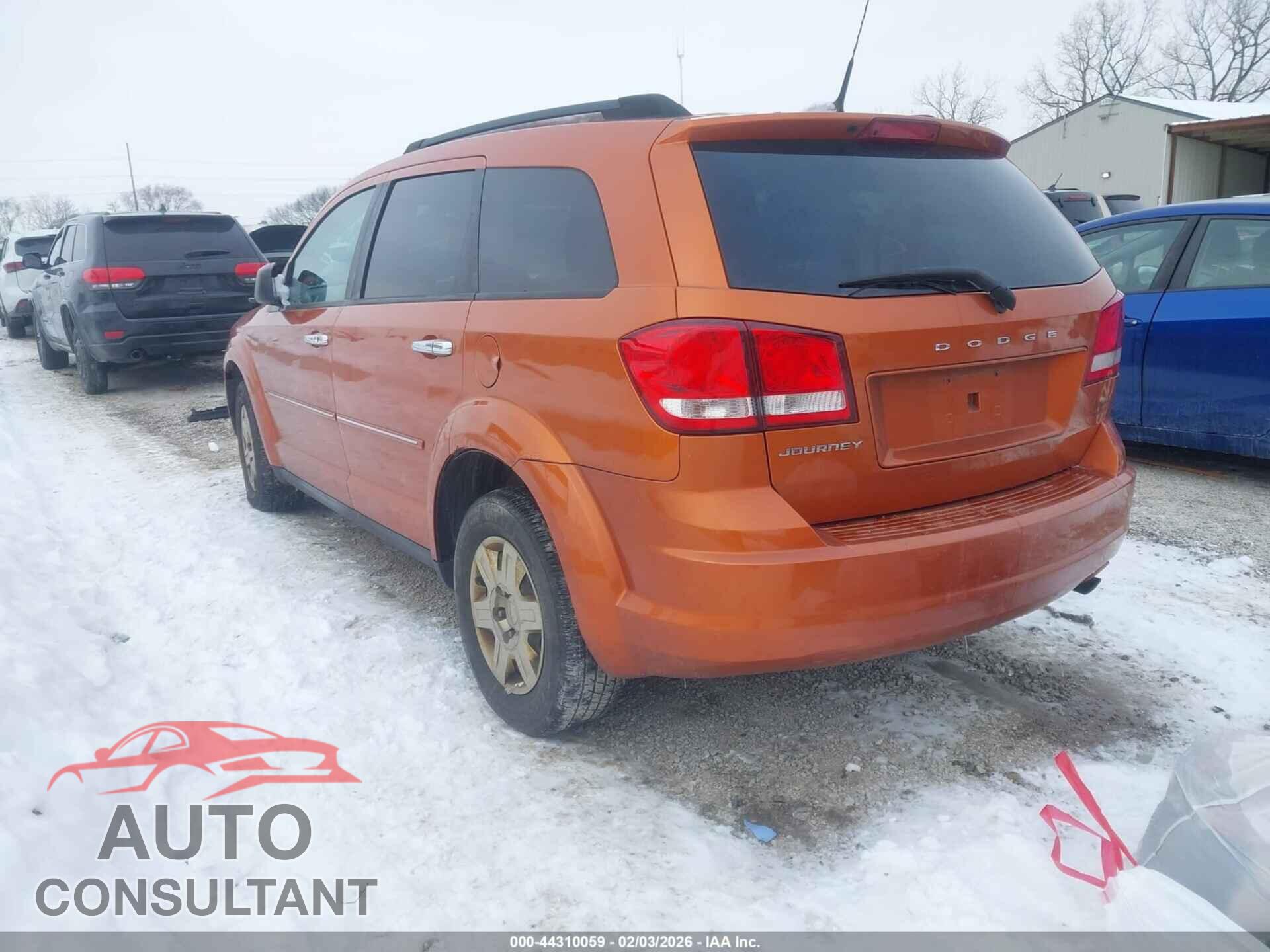 DODGE JOURNEY 2011 - 3D4PG4FB1BT504589