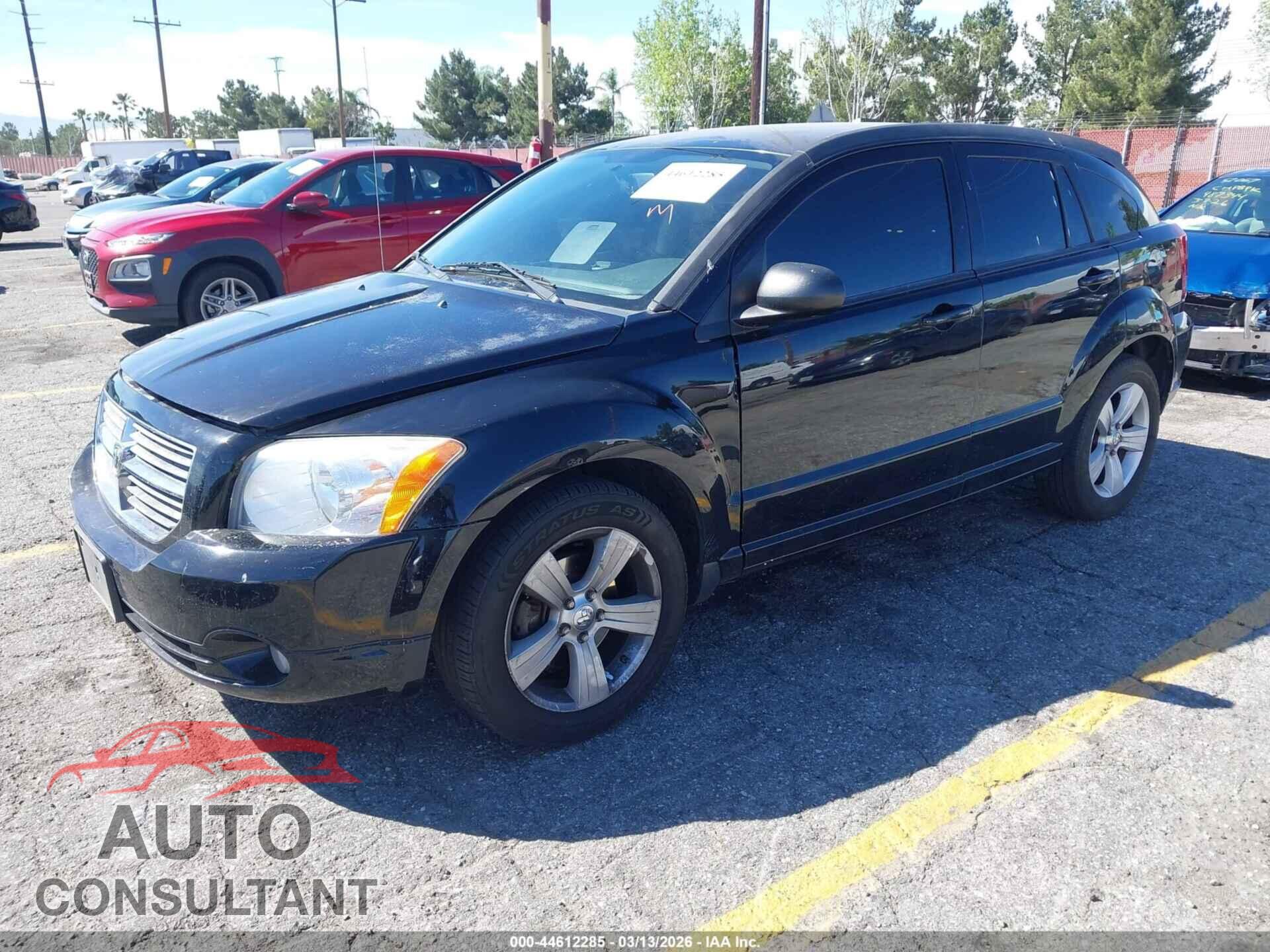 DODGE CALIBER 2012 - 1C3CDWDA6CD535780