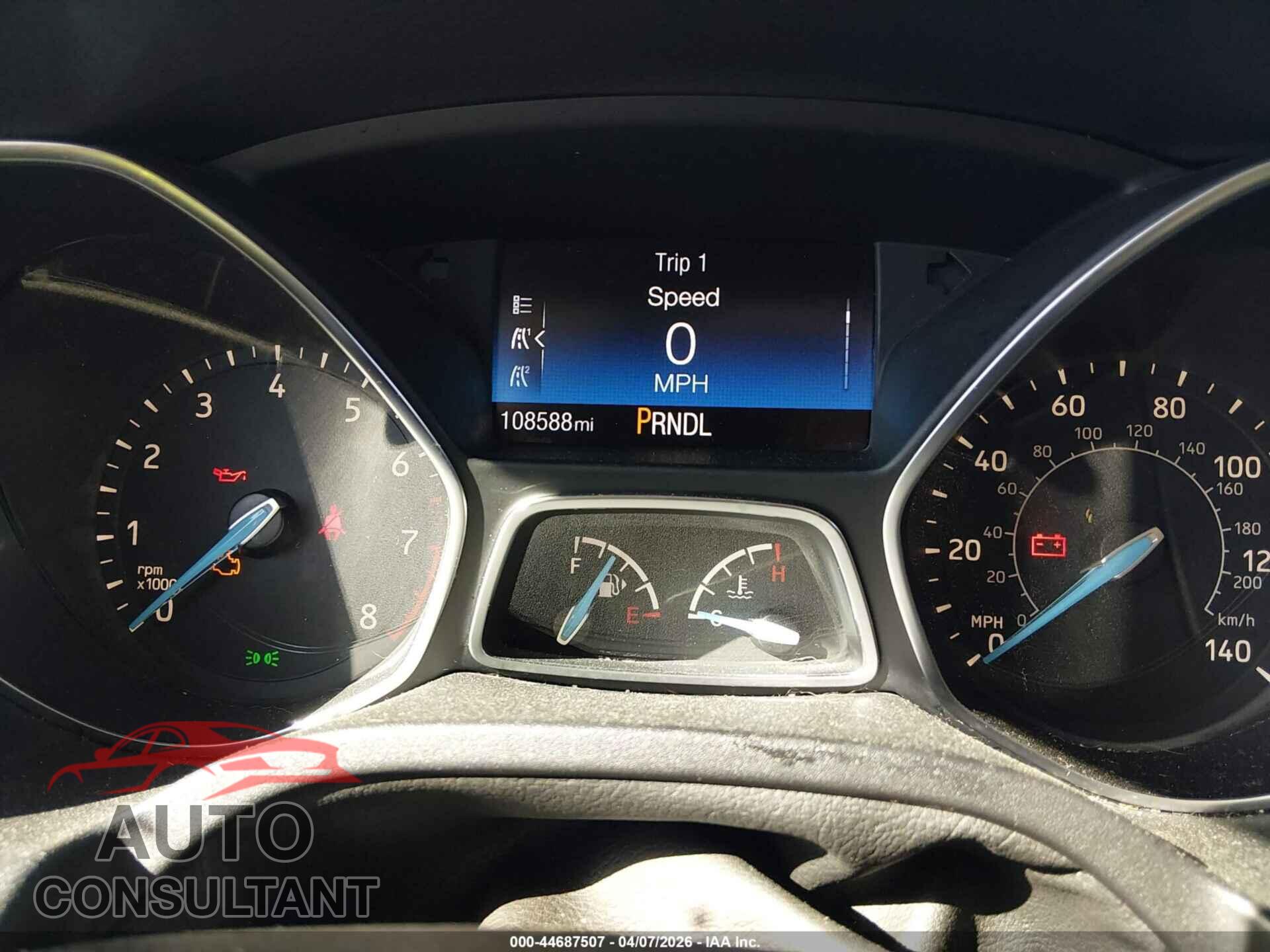 FORD FOCUS 2017 - 1FADP3E29HL312004