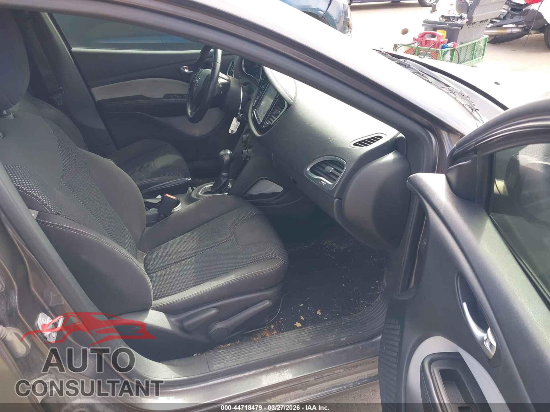 DODGE DART 2015 - 1C3CDFBBXFD141375