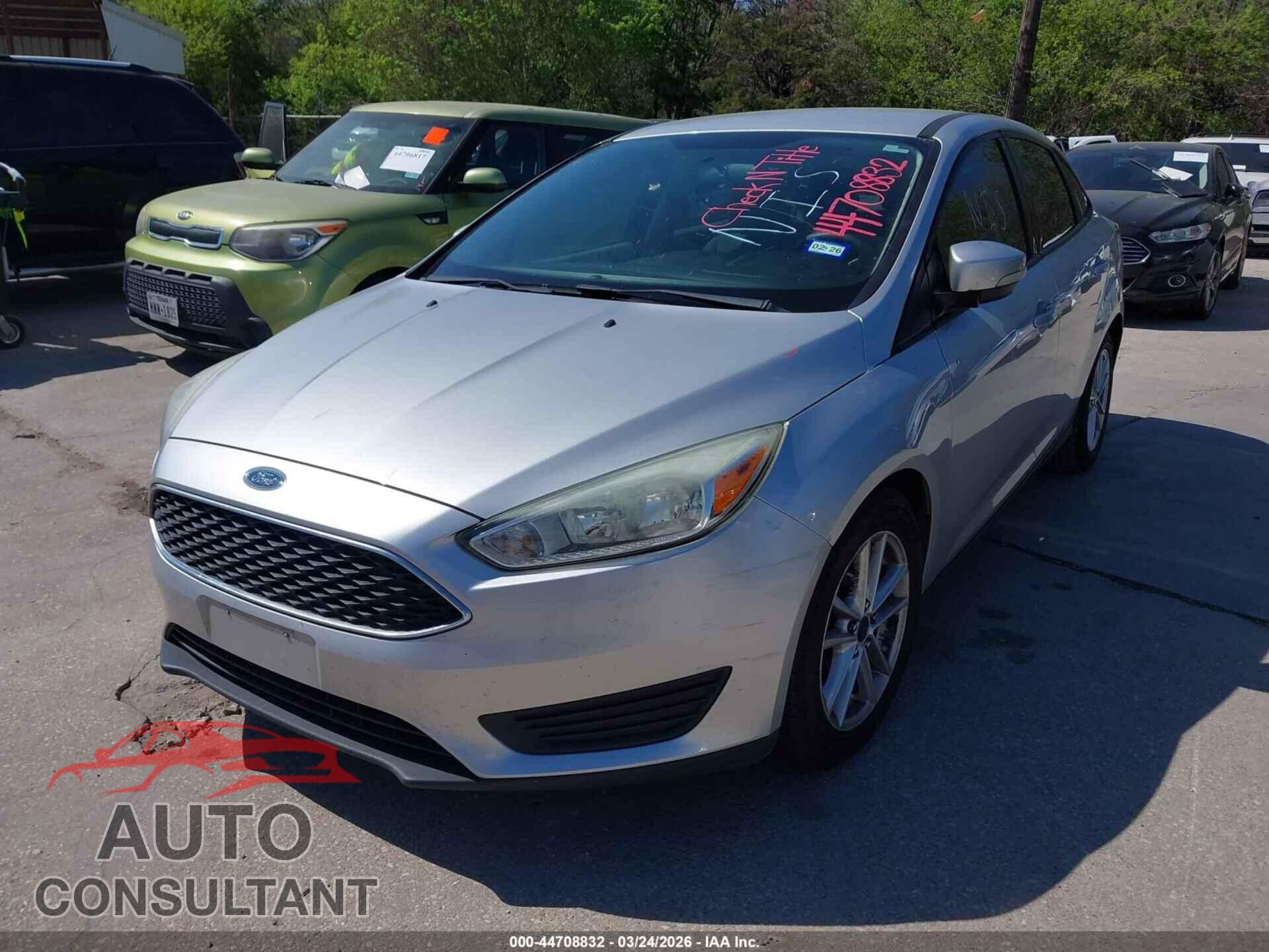 FORD FOCUS 2016 - 1FADP3F29GL320679