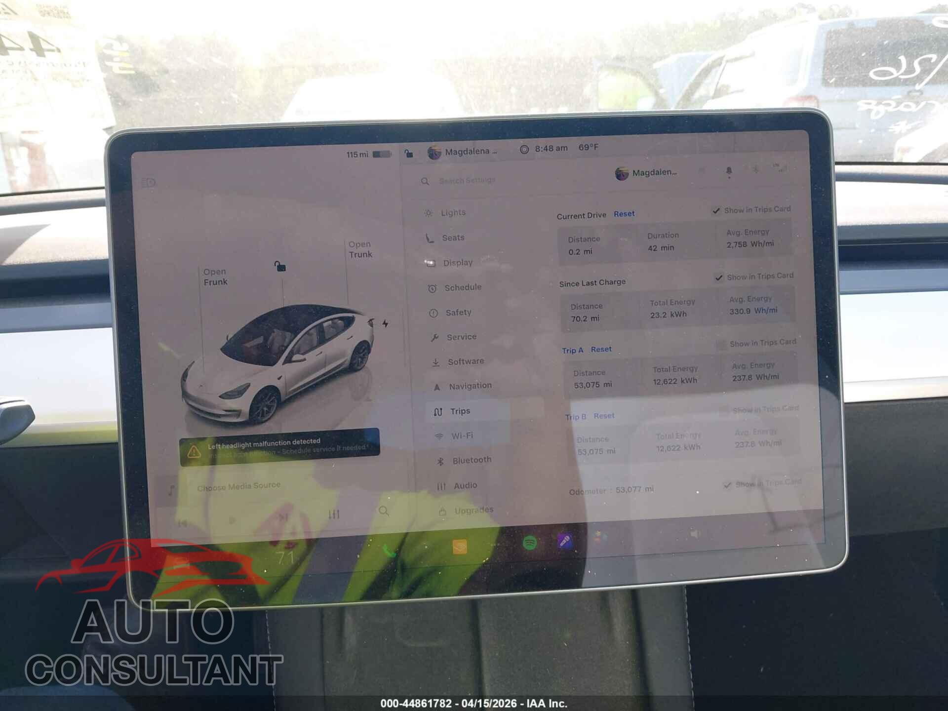 TESLA MODEL 3 2023 - 5YJ3E1EA8PF470245