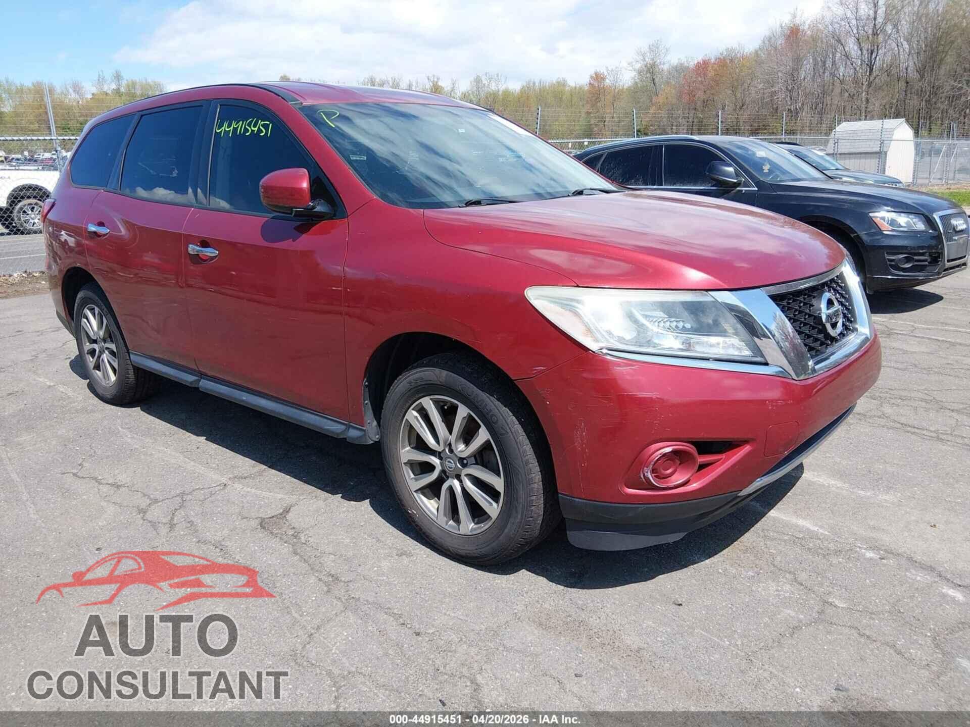 NISSAN PATHFINDER 2013 - 5N1AR2MNXDC656850