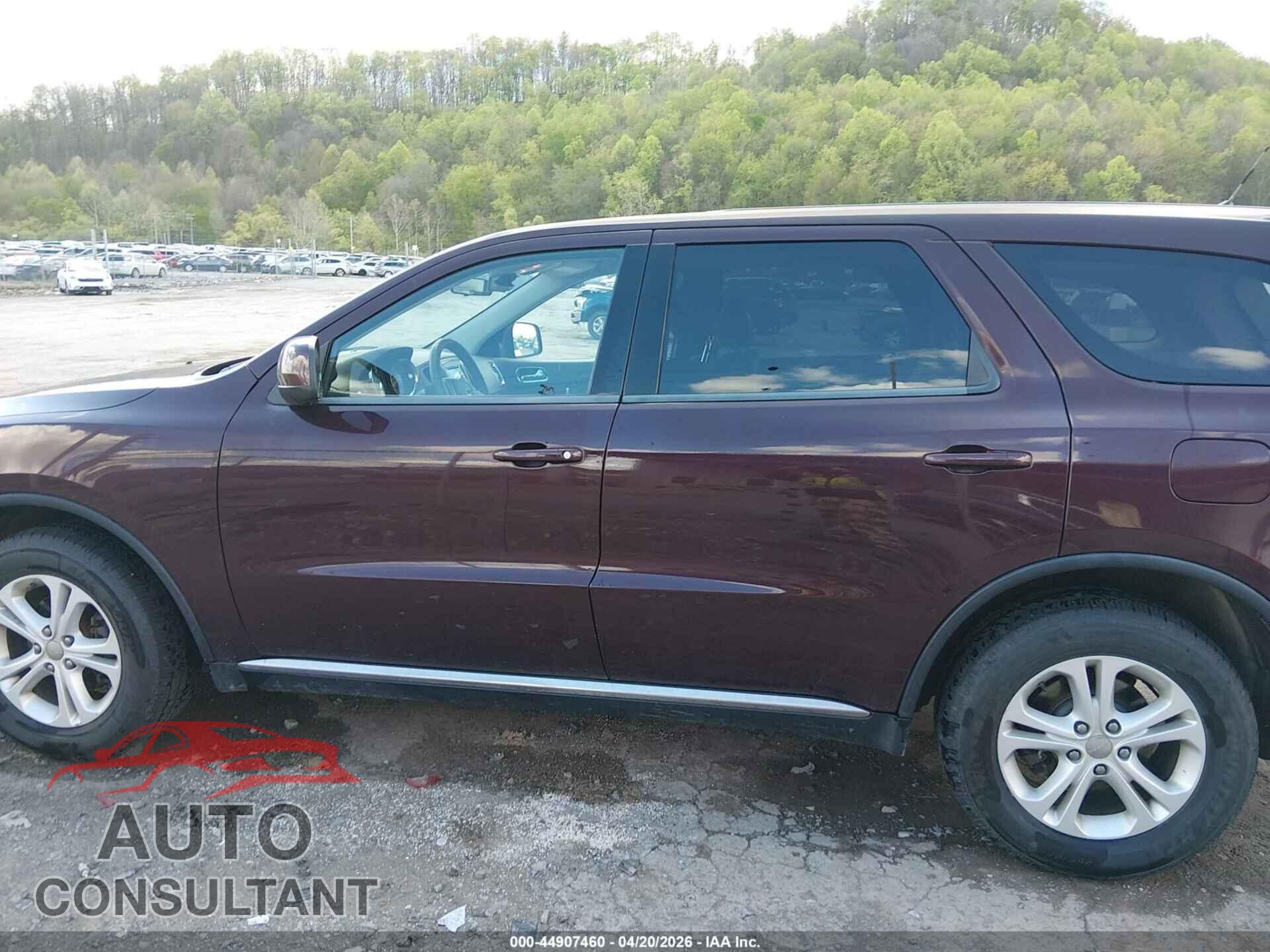 DODGE DURANGO 2012 - 1C4RDJAG2CC271495