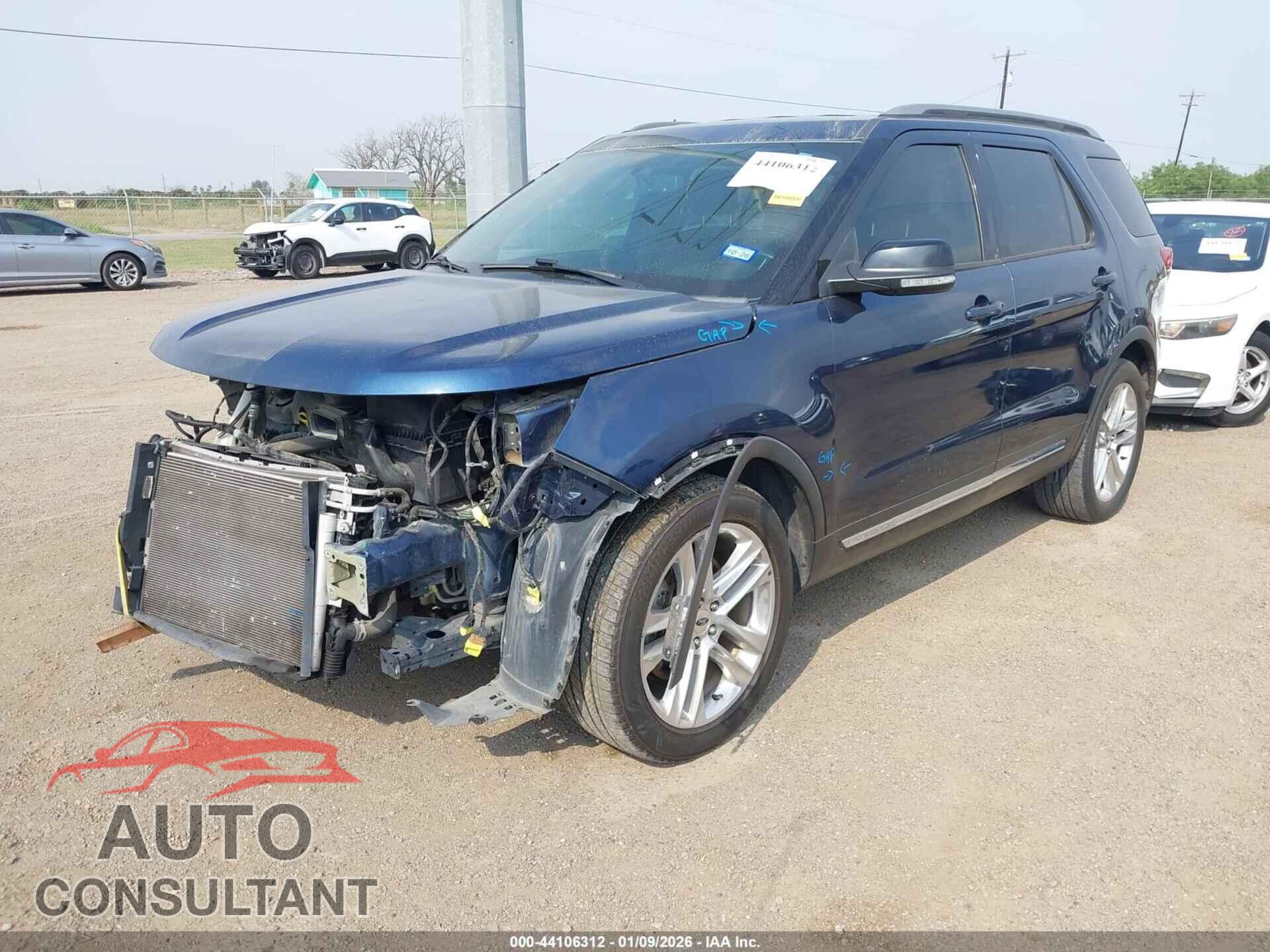 FORD EXPLORER 2017 - 1FM5K7D85HGD40543