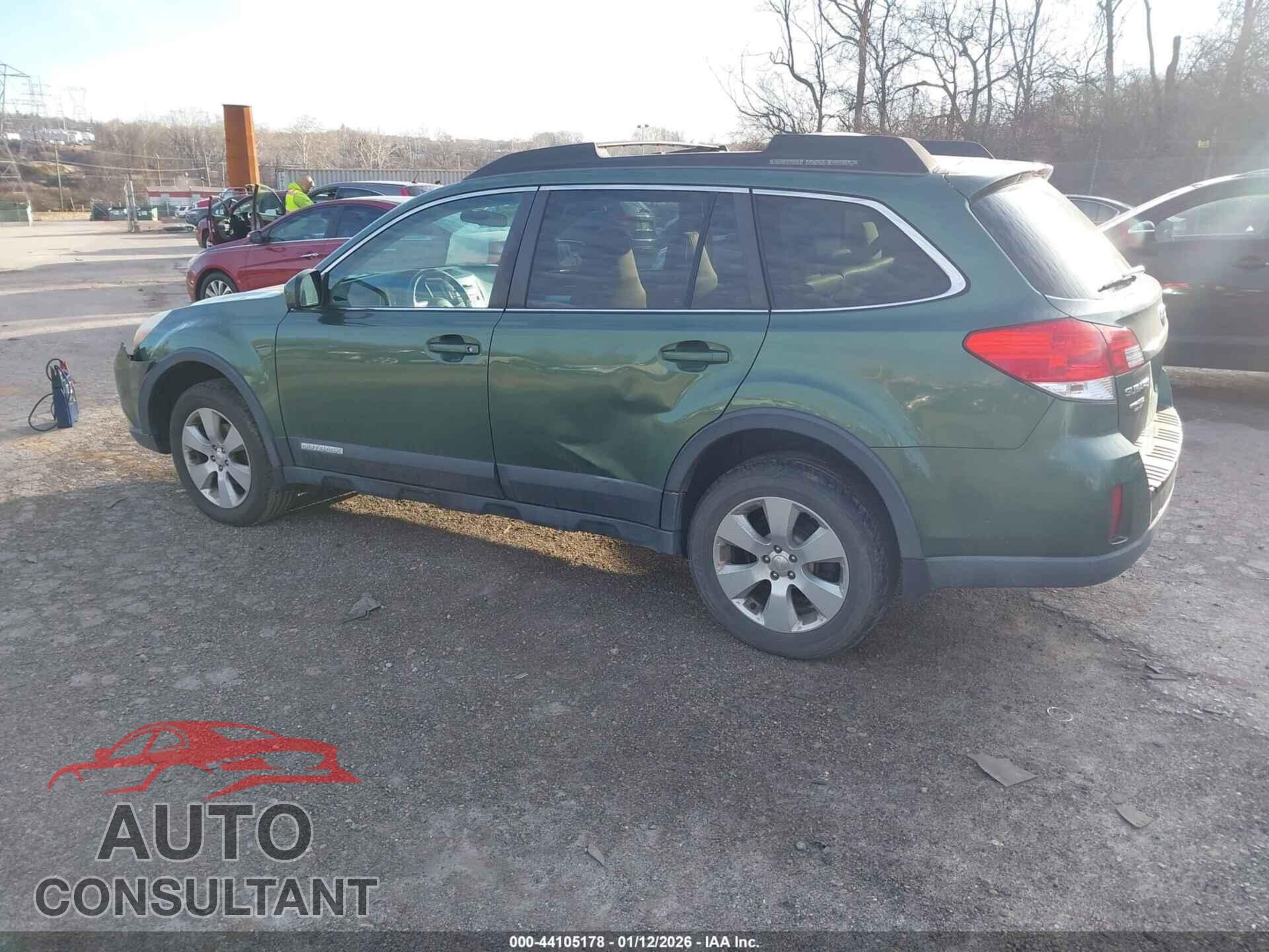 SUBARU OUTBACK 2010 - 4S4BRCCC2A3360310