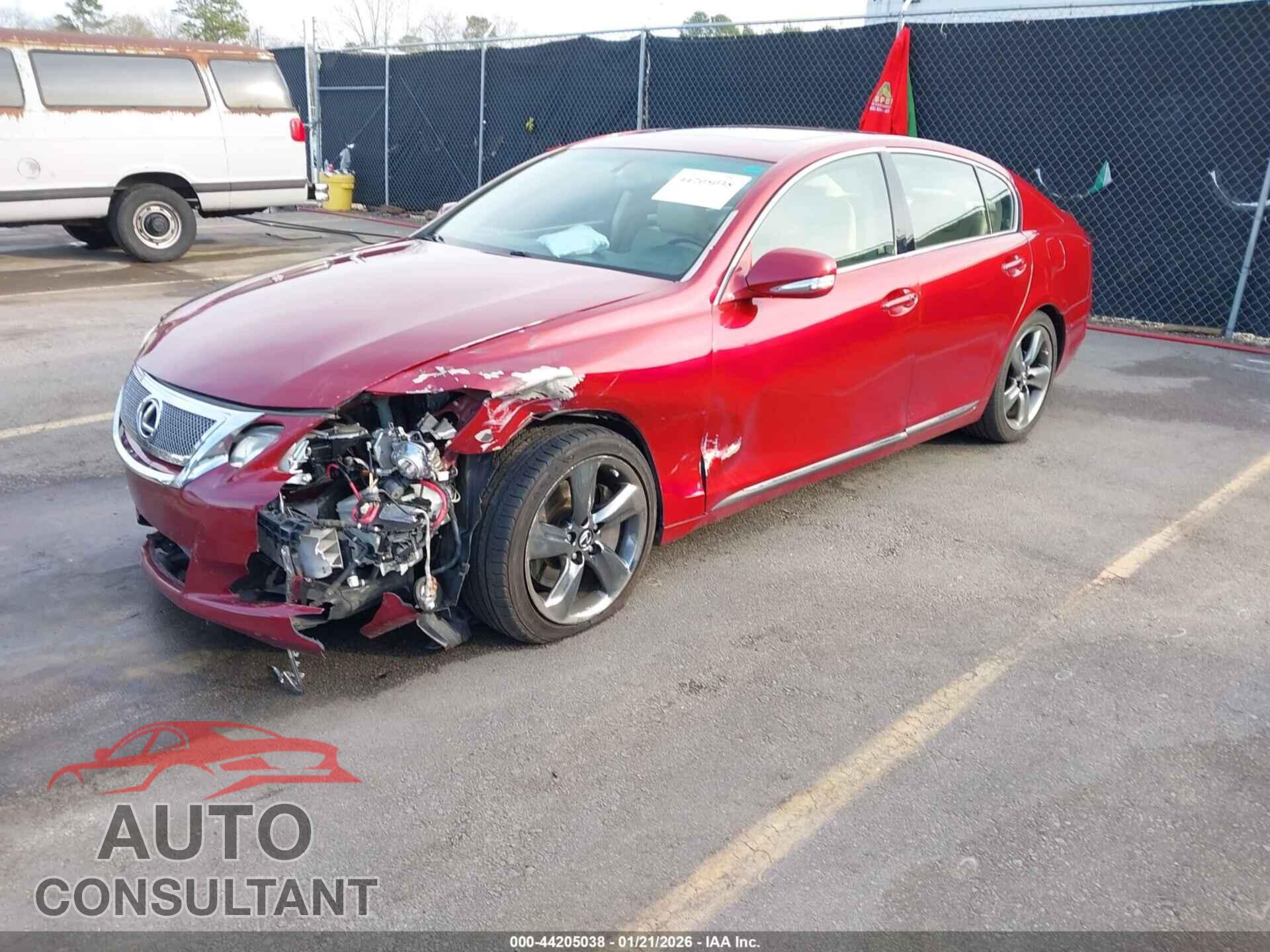 LEXUS GS 350 2009 - JTHBE96S490046644