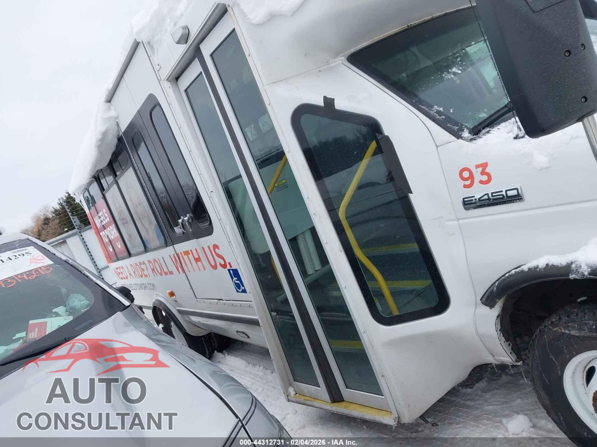 FORD E-450 CUTAWAY 2019 - 1FDFE4FS8KDC26032