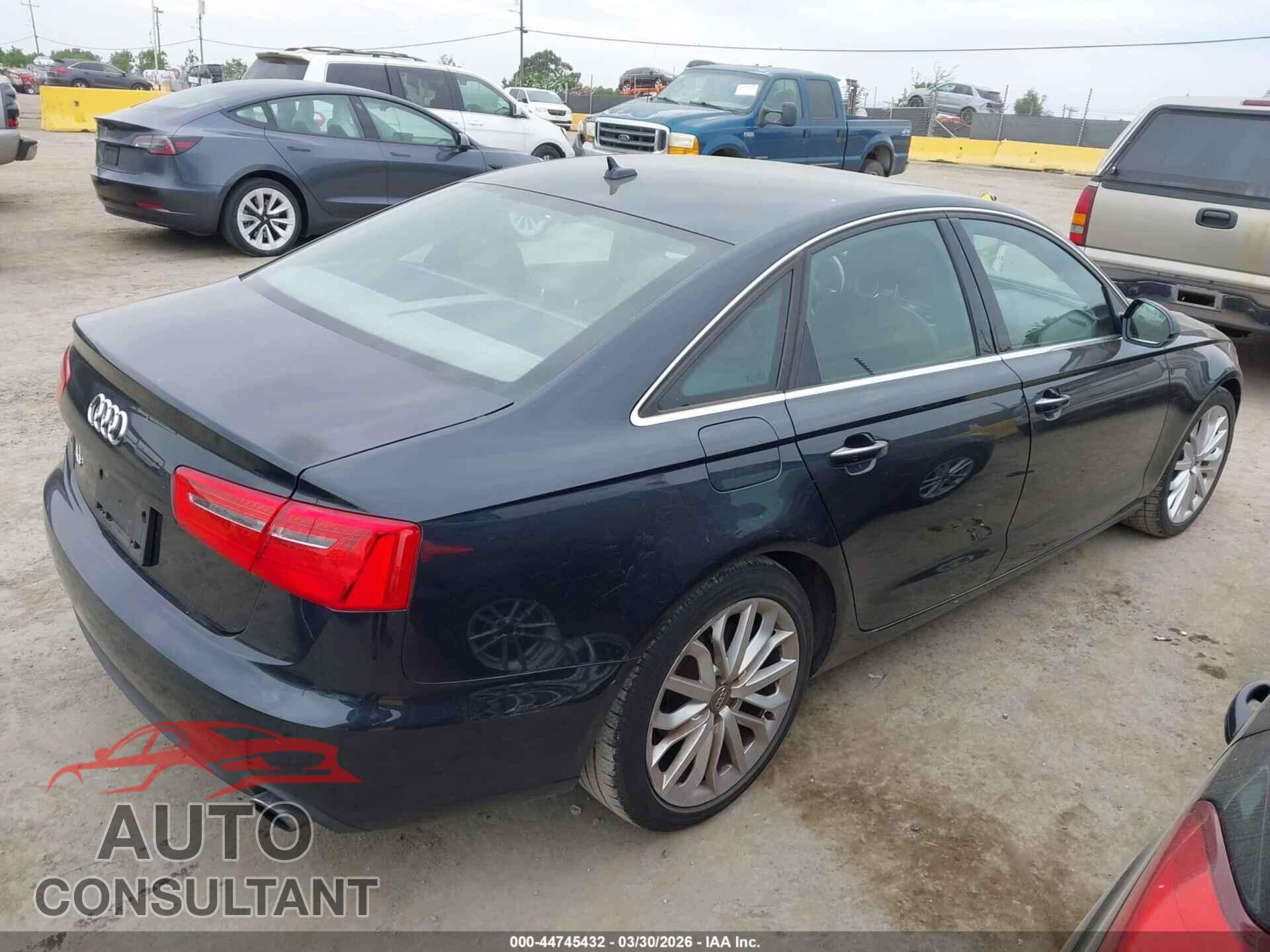 AUDI A6 2013 - WAUDFAFC2DN026273