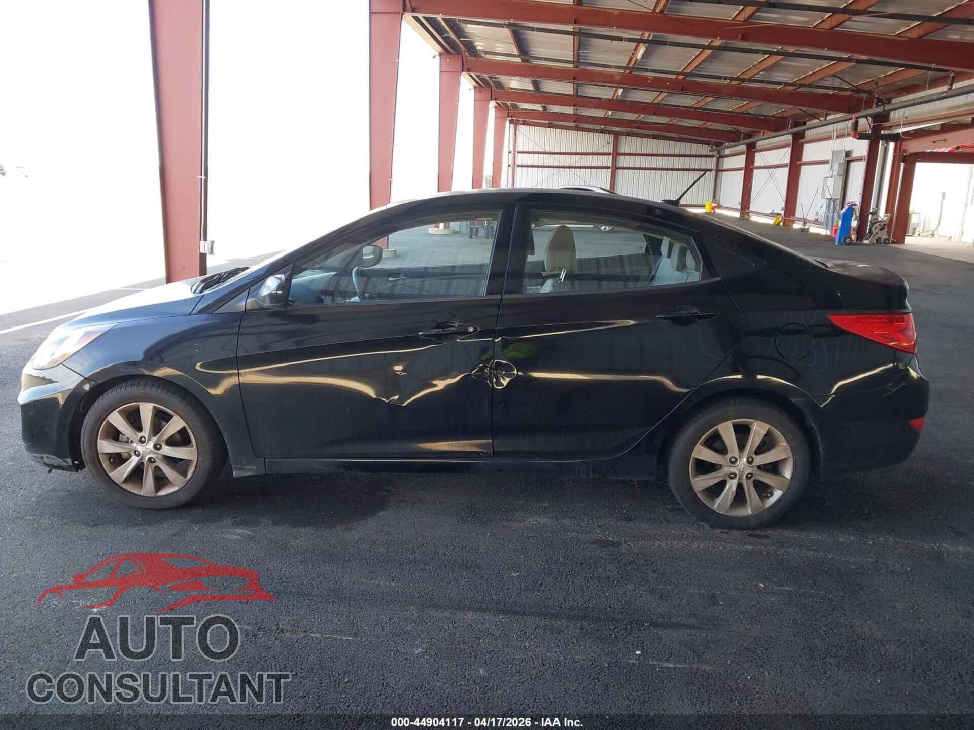HYUNDAI ACCENT 2012 - KMHCU4AE3CU076260
