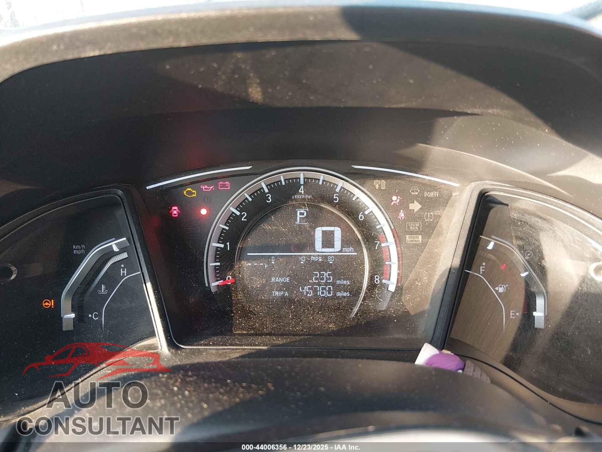 HONDA CIVIC 2018 - 19XFC2F52JE001675